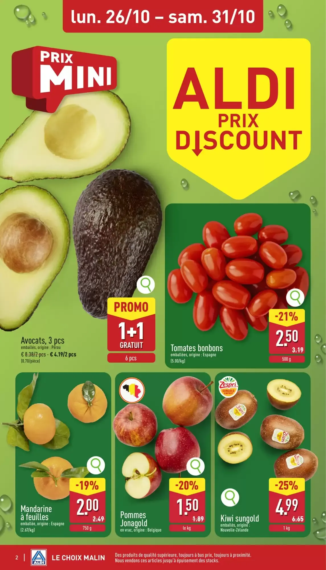 ALDI Dépliant del 26 al 31 de octubre van 26 oktober tot 31 oktober 2026 - folder pagina 2