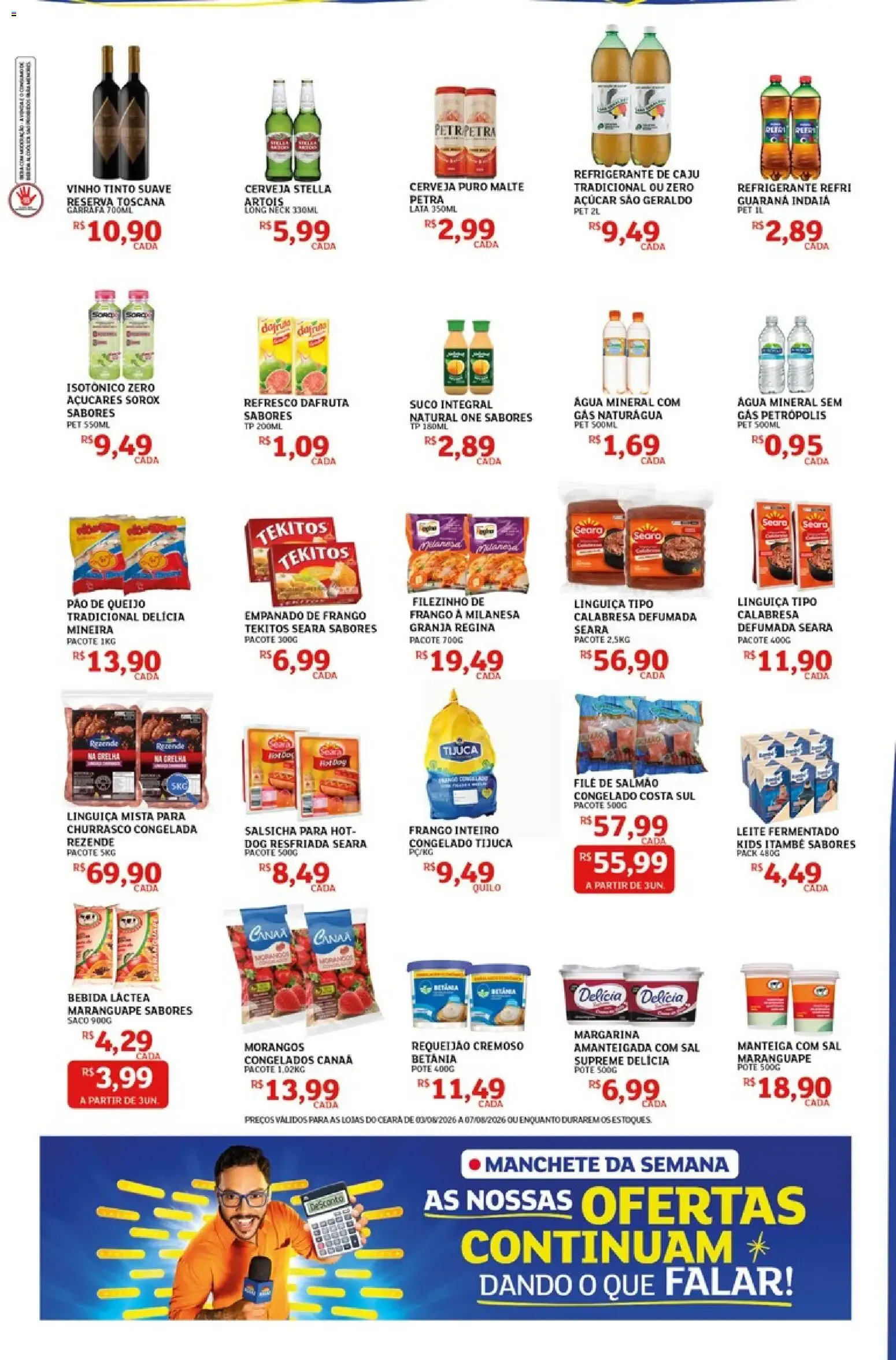 Encarte de Assaí Atacadista ofertas - CE 3 de agosto até 7 de agosto 2026 - Pagina 3