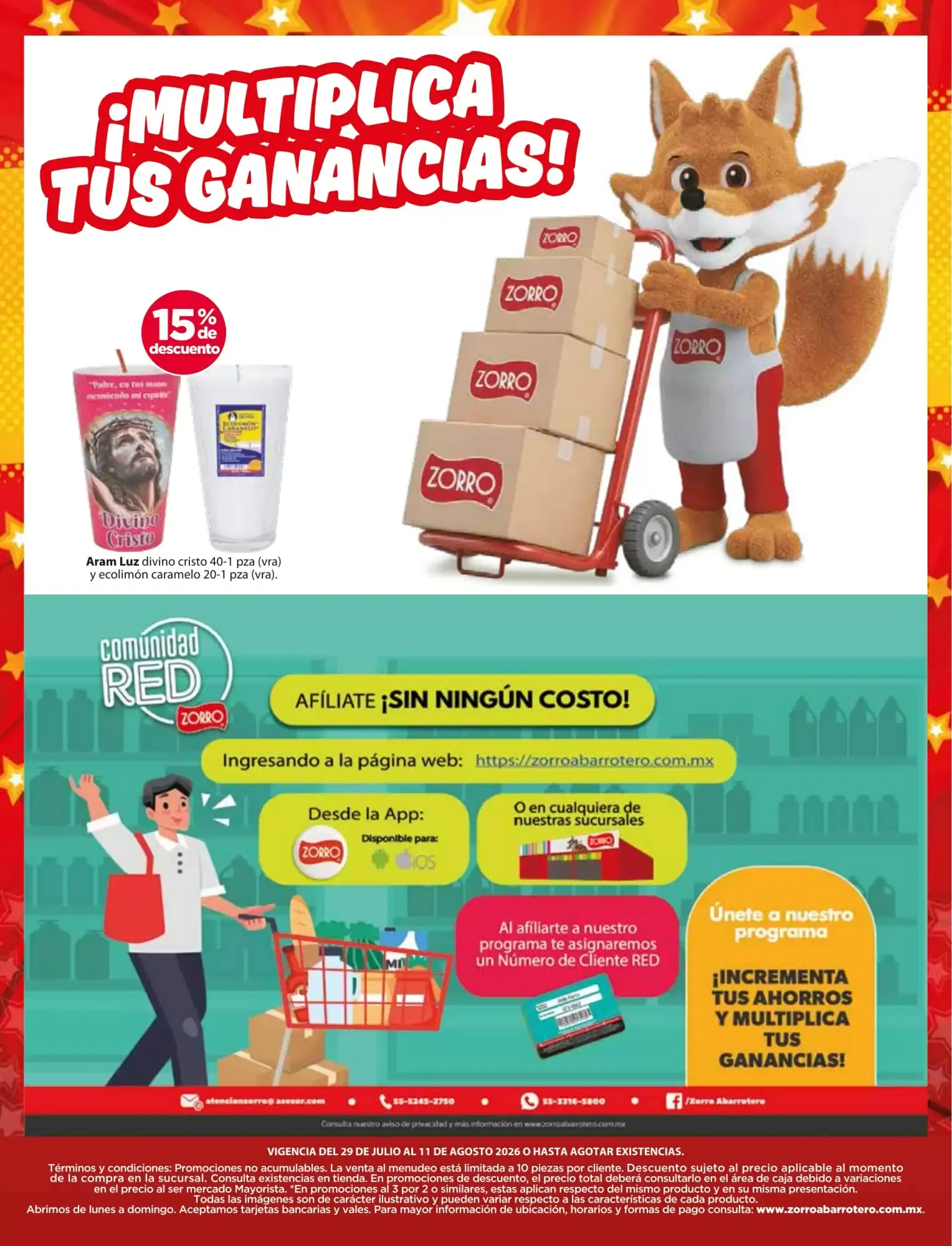 Catálogo de Zorro: El Maratón Abarrotero 29 de julio al 11 de agosto 2026 - Pagina 13