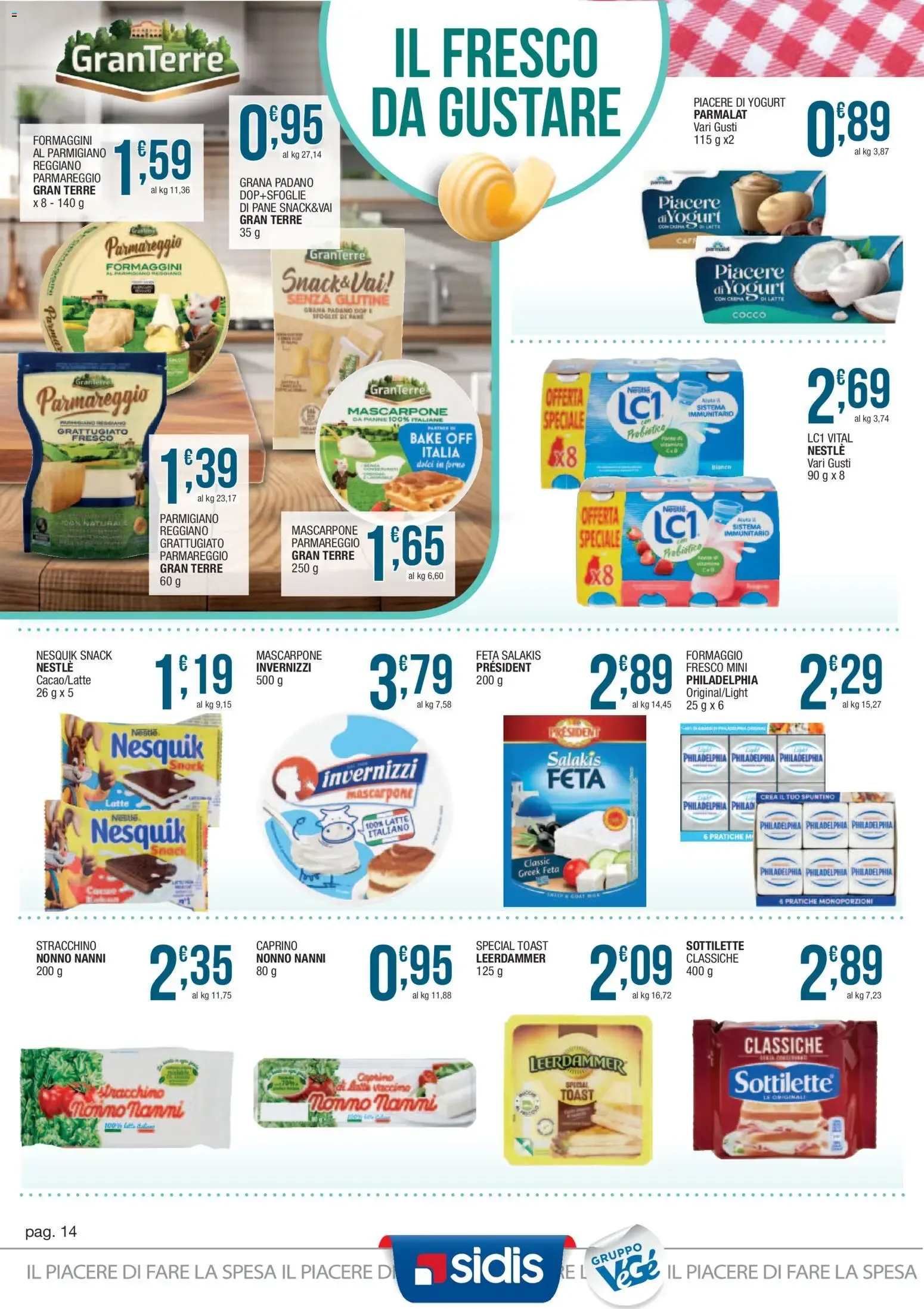 Sidis volantino dal 05/10/2026 - online Offerte da 5 ottobre a 17 ottobre di 2026 - Pagina del volantino 14