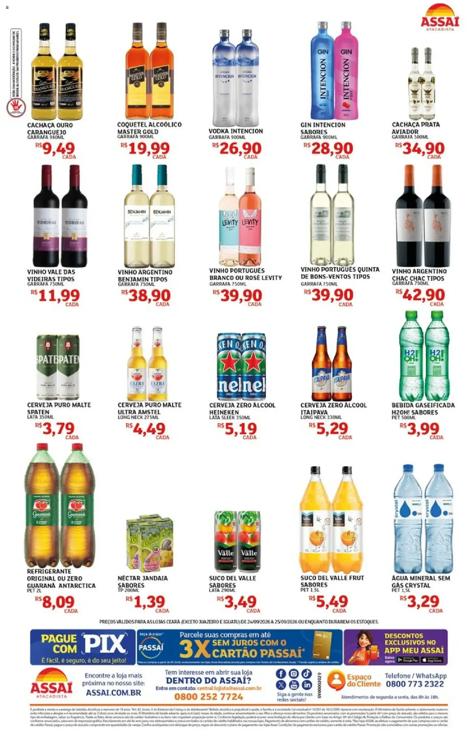 Encarte de Assaí Atacadista ofertas - CE de 24/09/2026 | Promoções Online 24 de setembro até 25 de setembro 2026 - Pagina 2