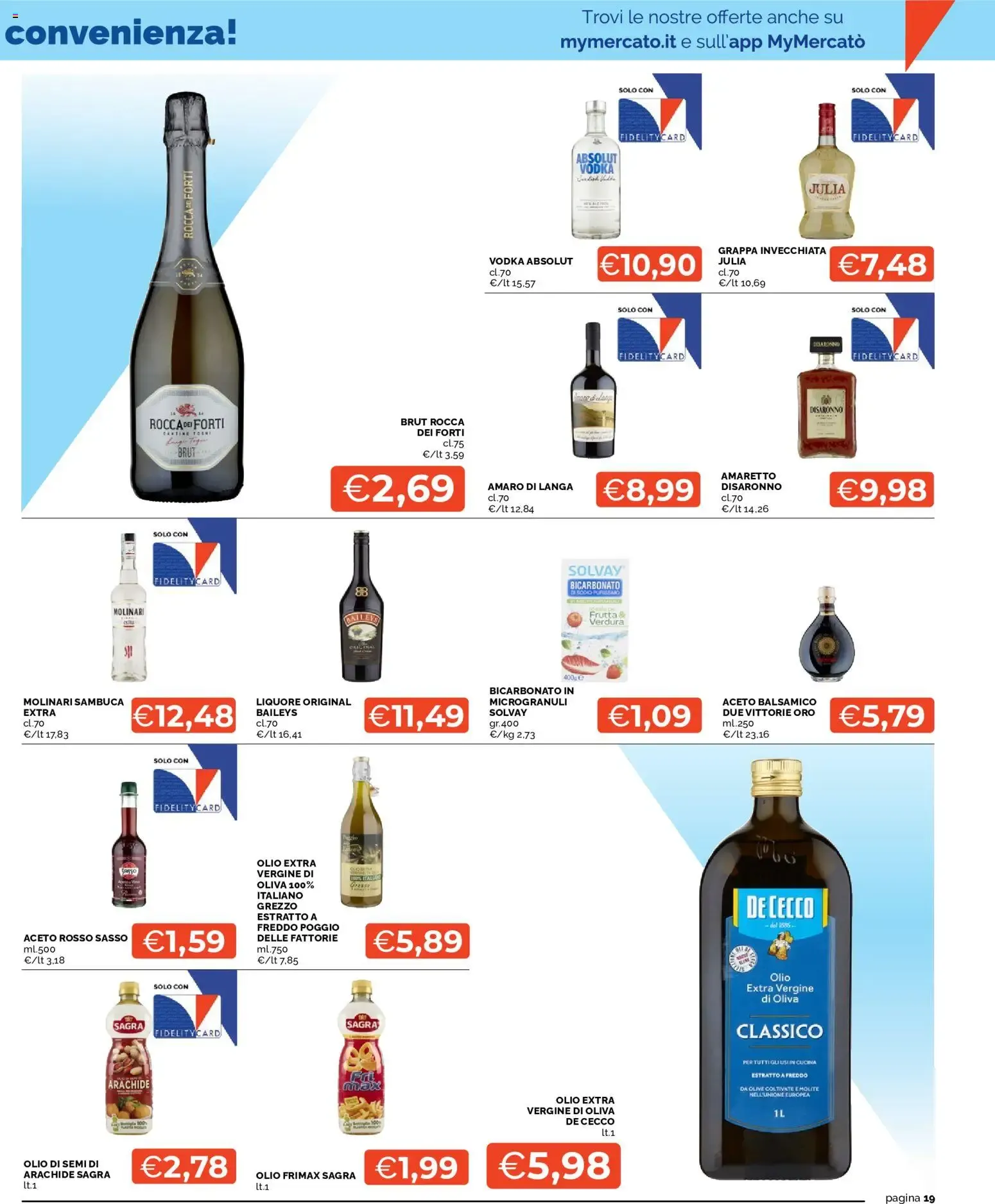 Mercatò volantino dal 01/10/2026 - online Offerte da 1 ottobre a 10 ottobre di 2026 - Pagina del volantino 19