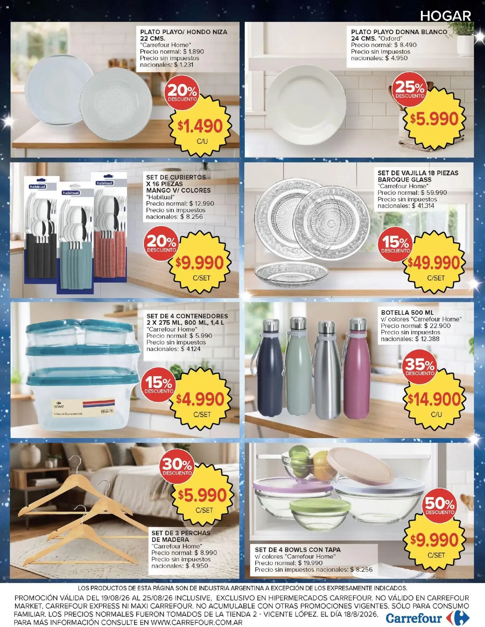 Ofertas de Carrefour Ahorro Gigante: Ofertas Hiper y Market 19 de agosto al 25 de agosto 2026 - Página 23 del catálogo