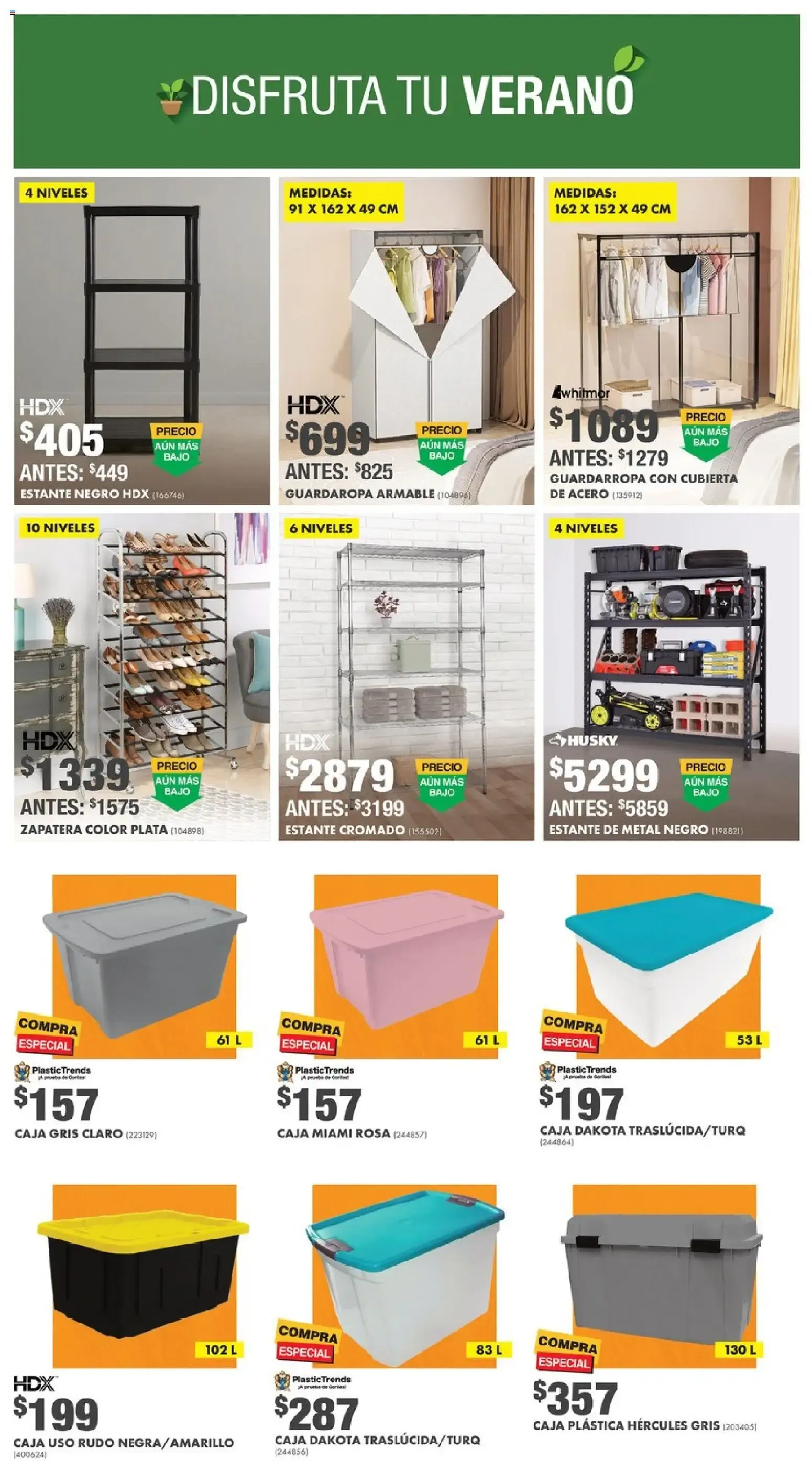 Catálogo de Home Depot - Disfruta tu Verano 16 de julio al 12 de agosto 2026 - Pagina 7