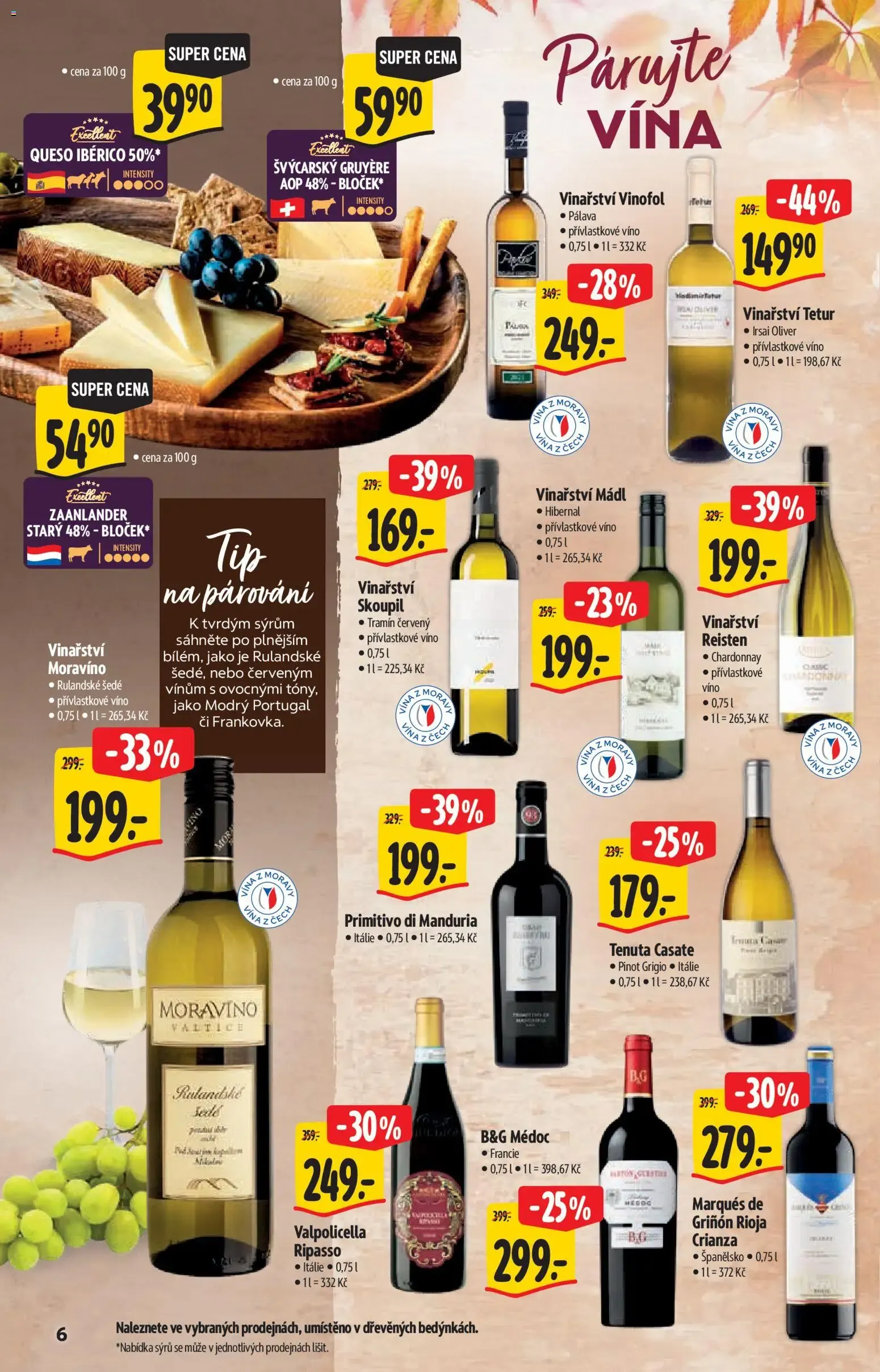 Albert katalog - Hypermarket - Víno od 09.09.2026 - Akční leták - 9. září 22. září 2026 - Page 6