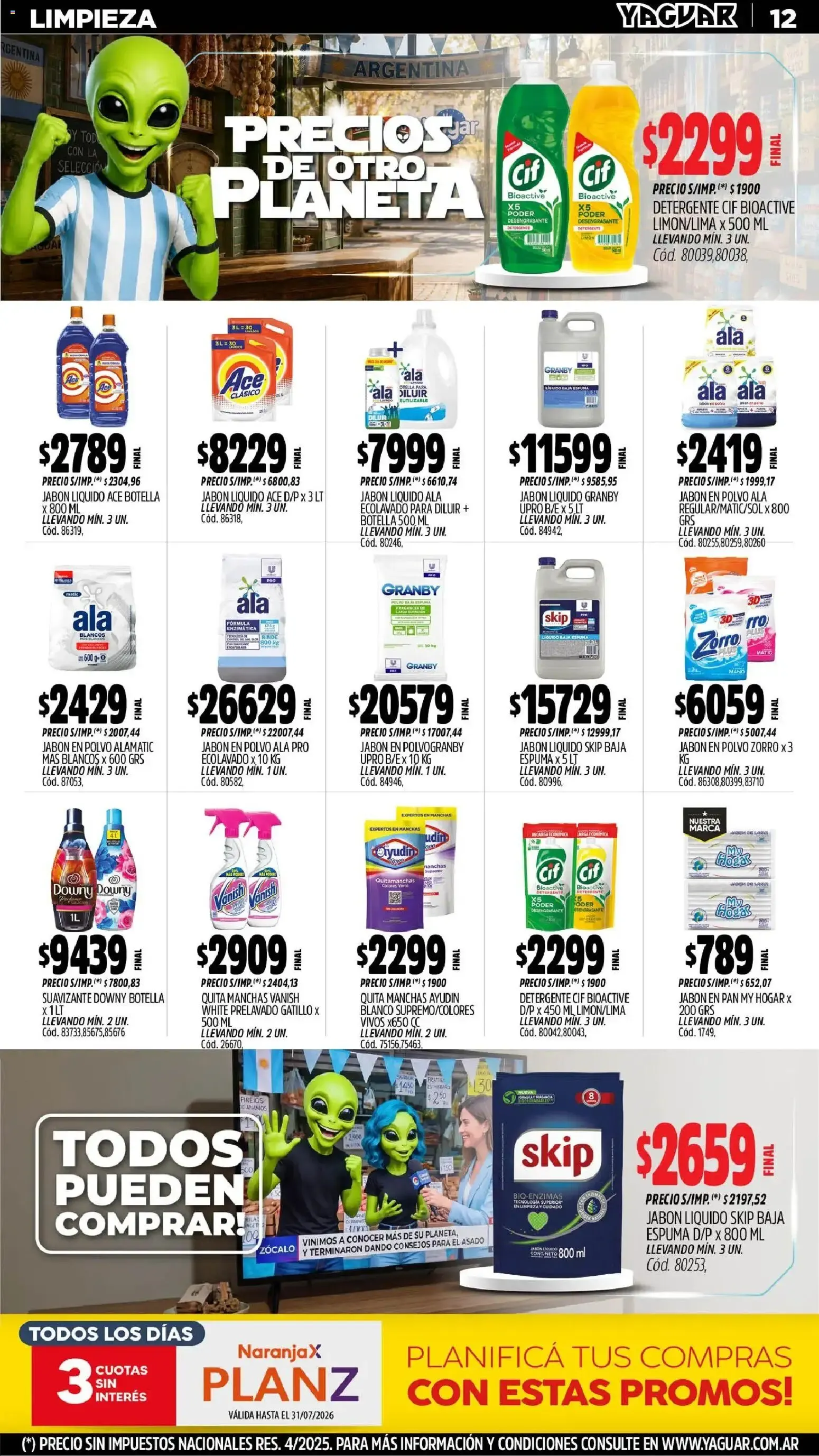 Ofertas de Yaguar - Oferta Semanal Parque Chacabuco del 29/06/2026 - 05/07/2026 29 de junio al 5 de julio 2026 - Página 13 del catálogo