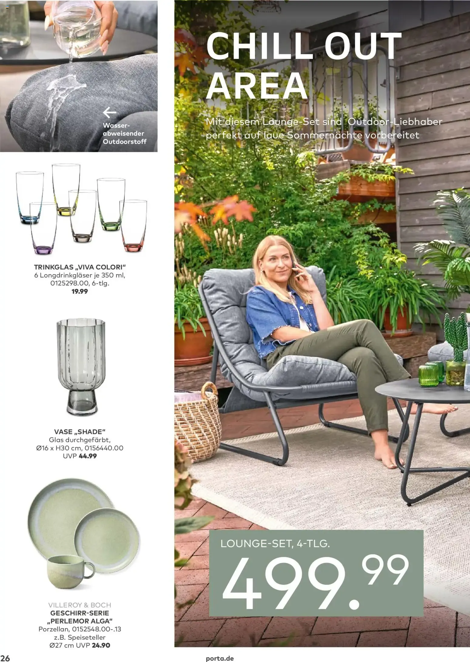 Porta! Gartenmöbel Katalog (ab 01.03.2026) zum Blättern von 1. März bis 31. August 2026 - Prospekt seite 25