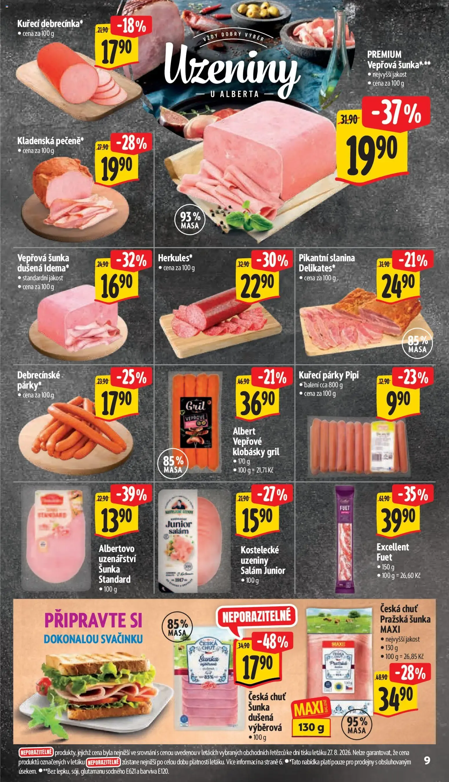 Albert leták - Supermarket od 02.09.2026 - Akční leták - 2. září 8. září 2026 - Page 17