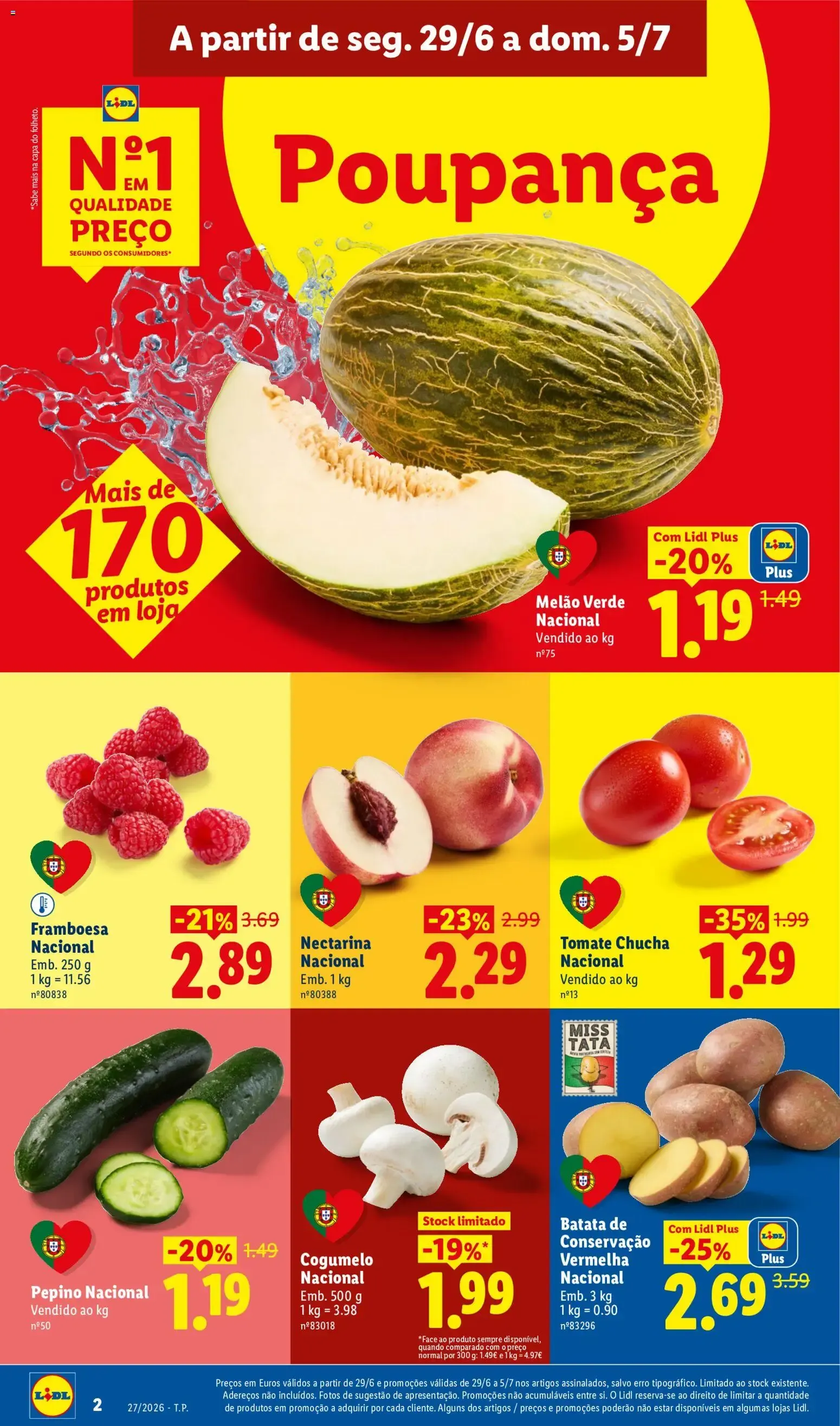 Folheto Lidl Folheto: Poupança de 29 de junho até 5 de julho 2026 - Pagina 2