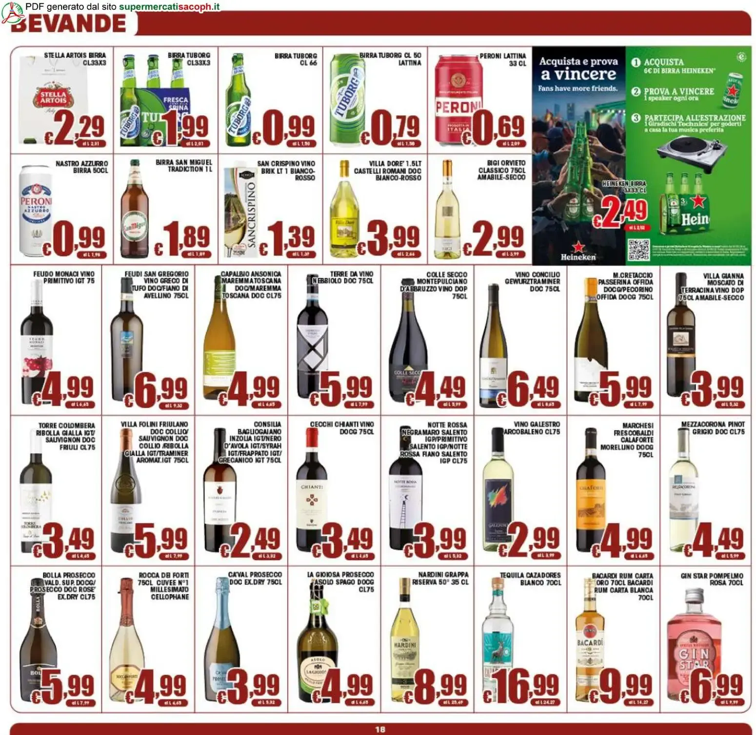 Sacoph volantino dal 10/06/2026 - online Offerte da 10 giugno a 18 giugno di 2026 - Pagina del volantino 18