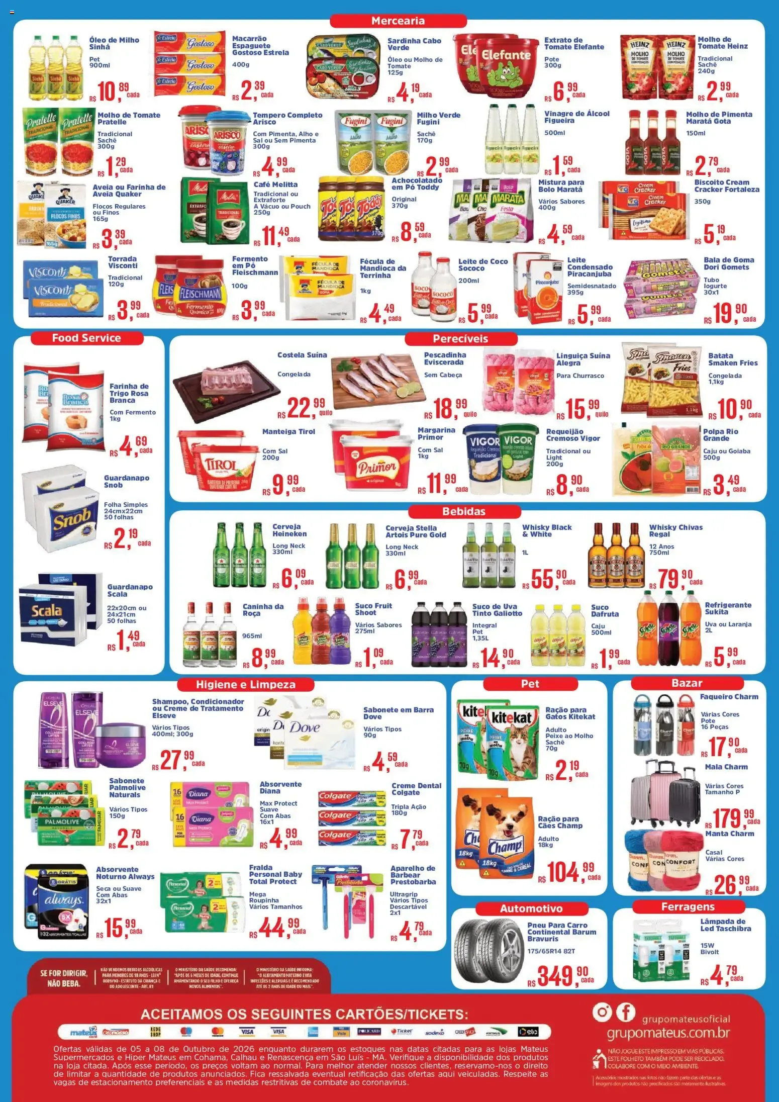 Encarte de Mateus ofertas Precinho Mateus de 05/10/2026 | Promoções Online 5 de outubro até 8 de outubro 2026 - Pagina 2