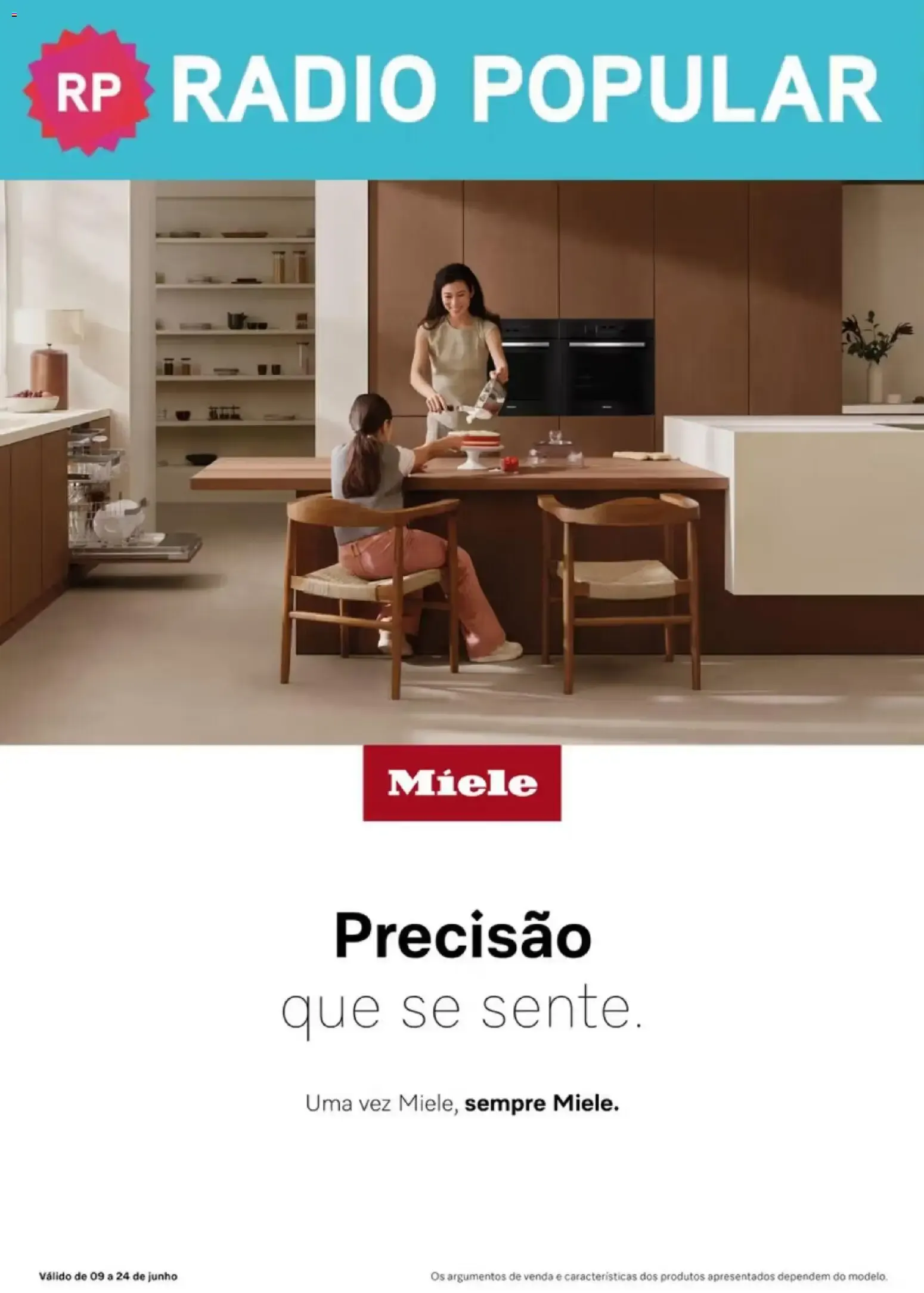 Folheto Miele: Precisão que se sente de 9 de junho até 24 de junho 2026 - Pagina 1