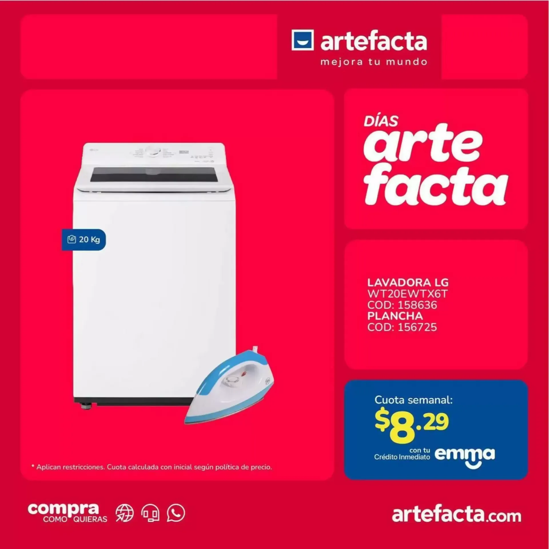 Catalogo de Catálogo Artefacta 6 de septiembre al 21 de septiembre 2026 - Pag 3