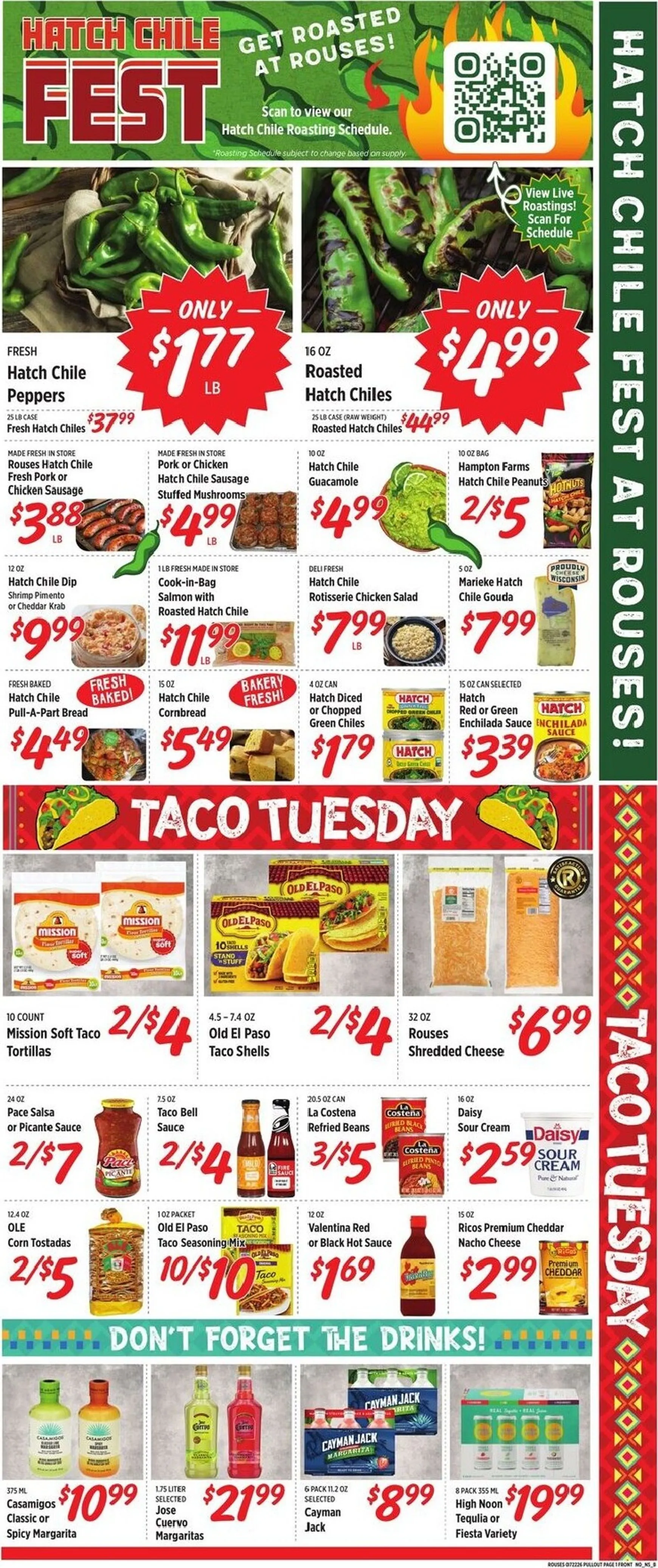 Weekly promotion Current Rouses Markets leaflet valid from Wednesday 07/22/2026 to Wednesday 07/29/2026 spanning from July 22 to July 29 2026 - Page 4 for Catalogue 365
