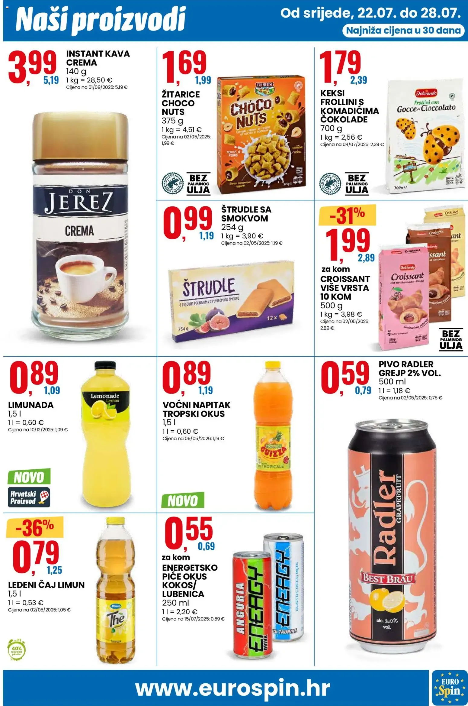 Katalog Eurospin Katalog novi od 22.07.2026 na listanje > letak digitalni od 22. srpnja do 28. srpnja 2026. - Pregled Stranica 5
