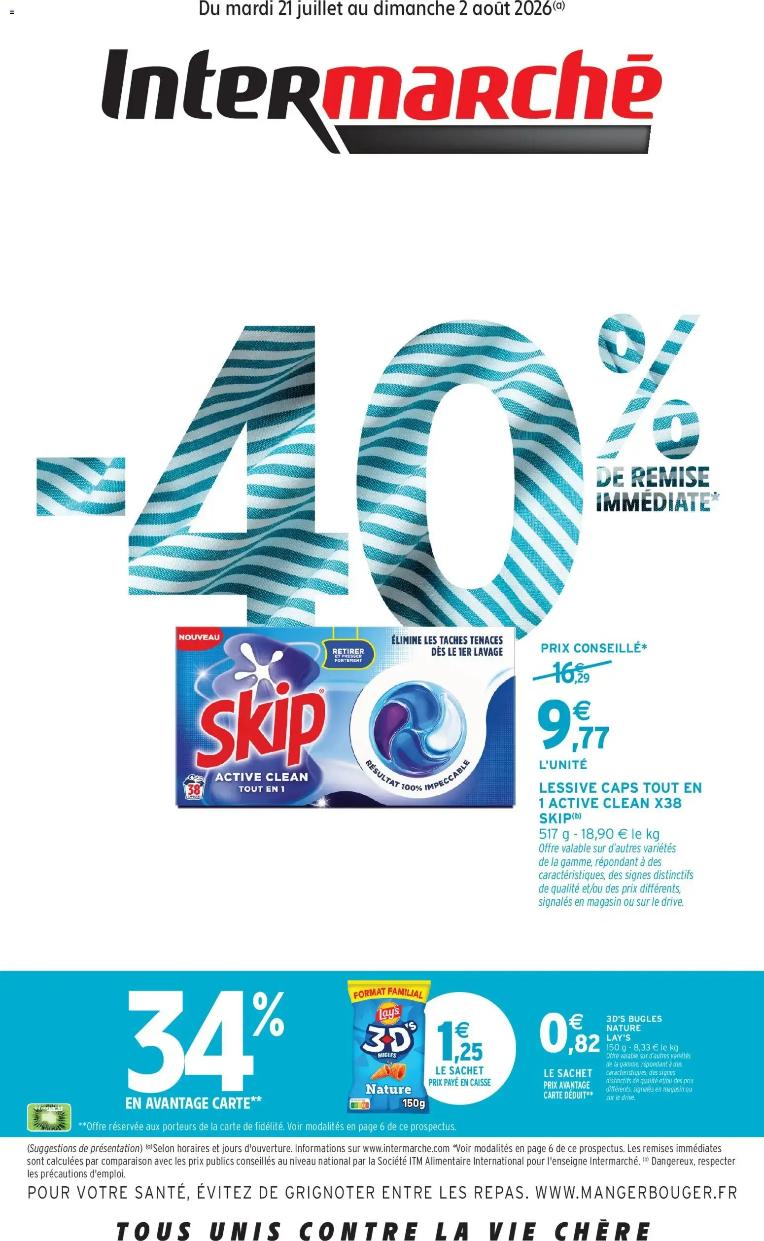 Intermarché - Découvrez nos offres de la semaine à partir du 21/07/2026 - promo en ligne du 21 juillet au 2 août 2026 - Catalogue page 1