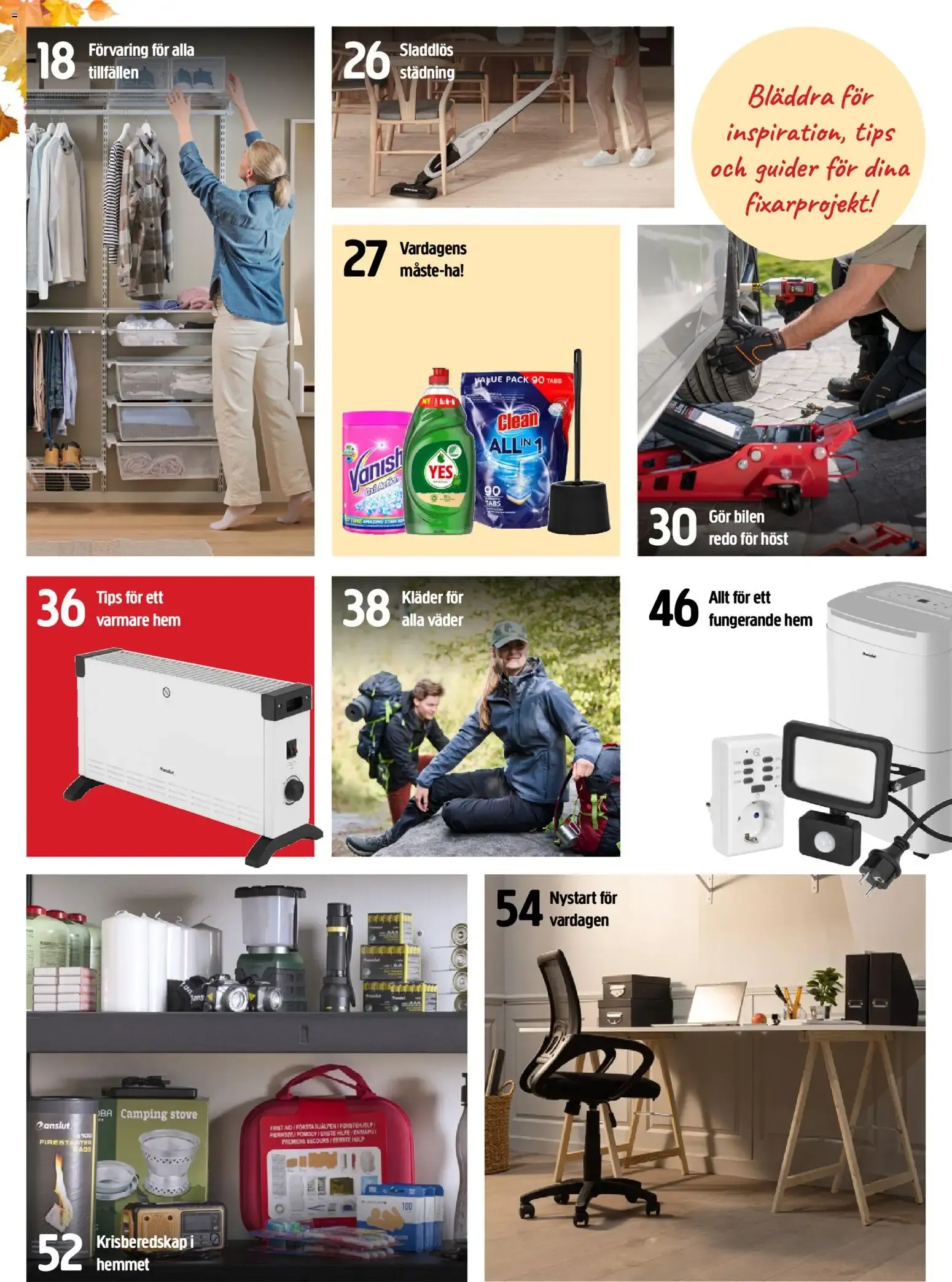 Jula: Blås liv i din fixarhöst! från 1 september till 30 oktober 2026 - Reklamblad sidor 3