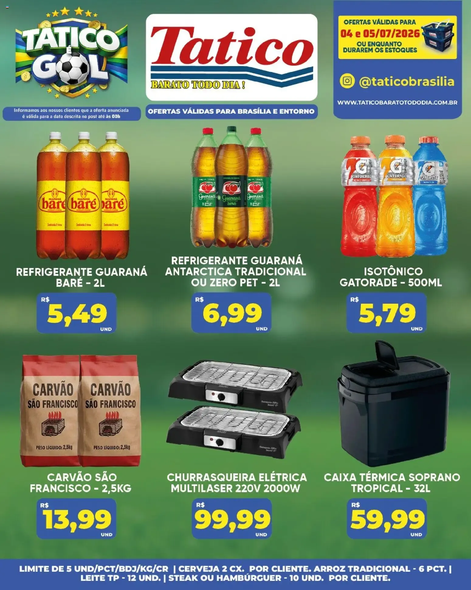 Encarte de Tatico ofertas do Dia de 06/07/2026 | Promoções Online 6 de julho até 6 de julho 2026 - Pagina 39