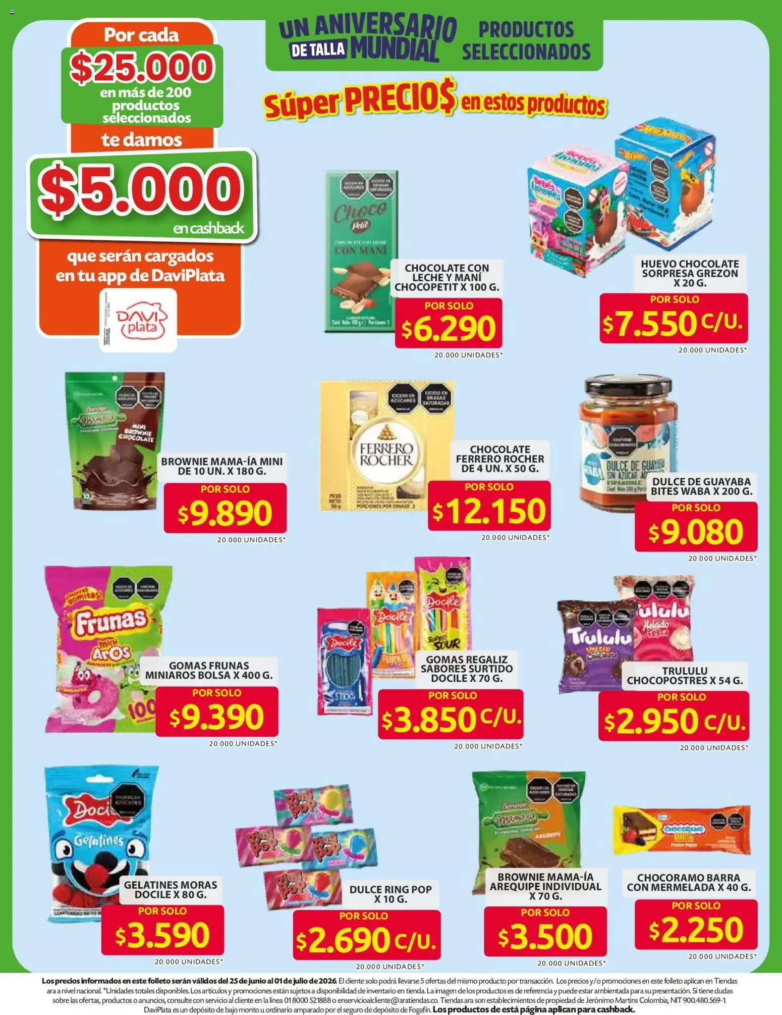 Catalogo de Ara catálogo un aniversario de talla mundial desde el 11/06/2026 > Revistas Junio 11 de junio al 8 de julio 2026 - Pag 12