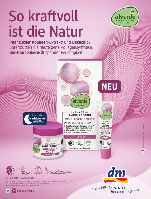 dm Magazin alverde - Will Kinder stark machen von 1. August bis 31. August 2026 - Prospekt seite 29