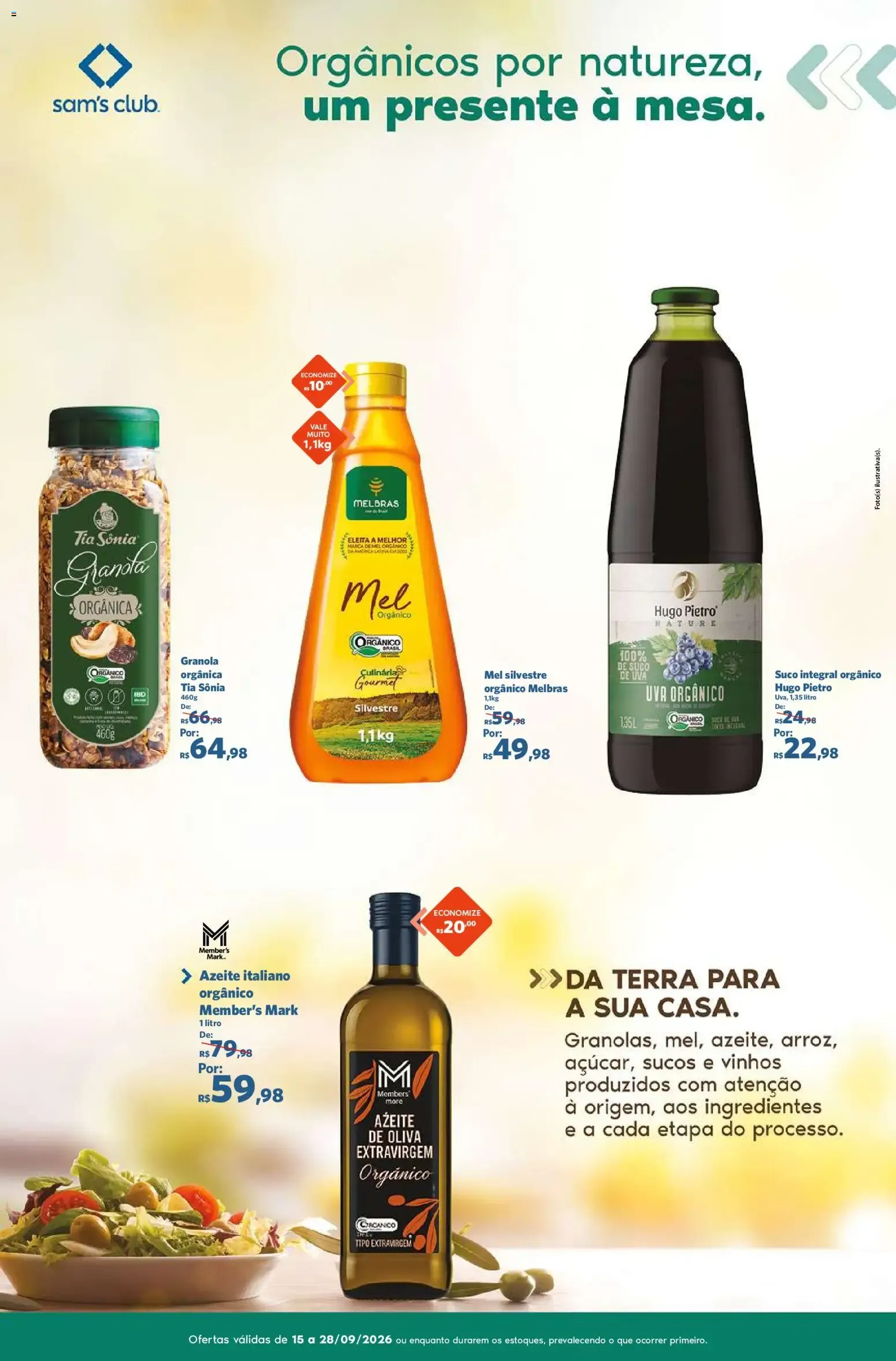 Encarte de Sam's Club Viva Bem 15 de setembro até 28 de setembro 2026 - Pagina 9