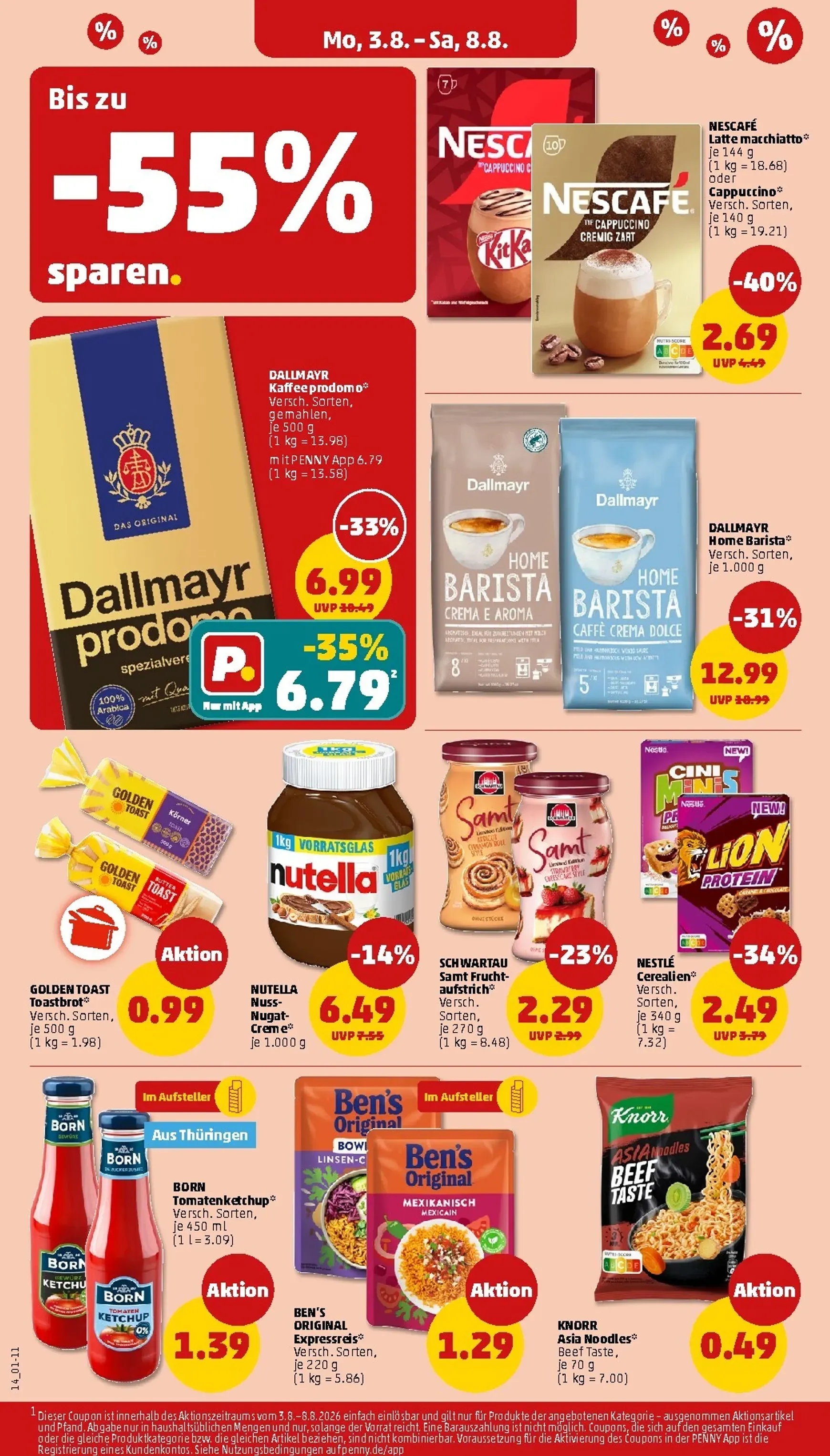 PENNY Prospekt nächste Woche – von Montag 03.08.2026 bis Samstag 08.08.2026 von 3. August bis 8. August 2026 - Prospekt seite 18