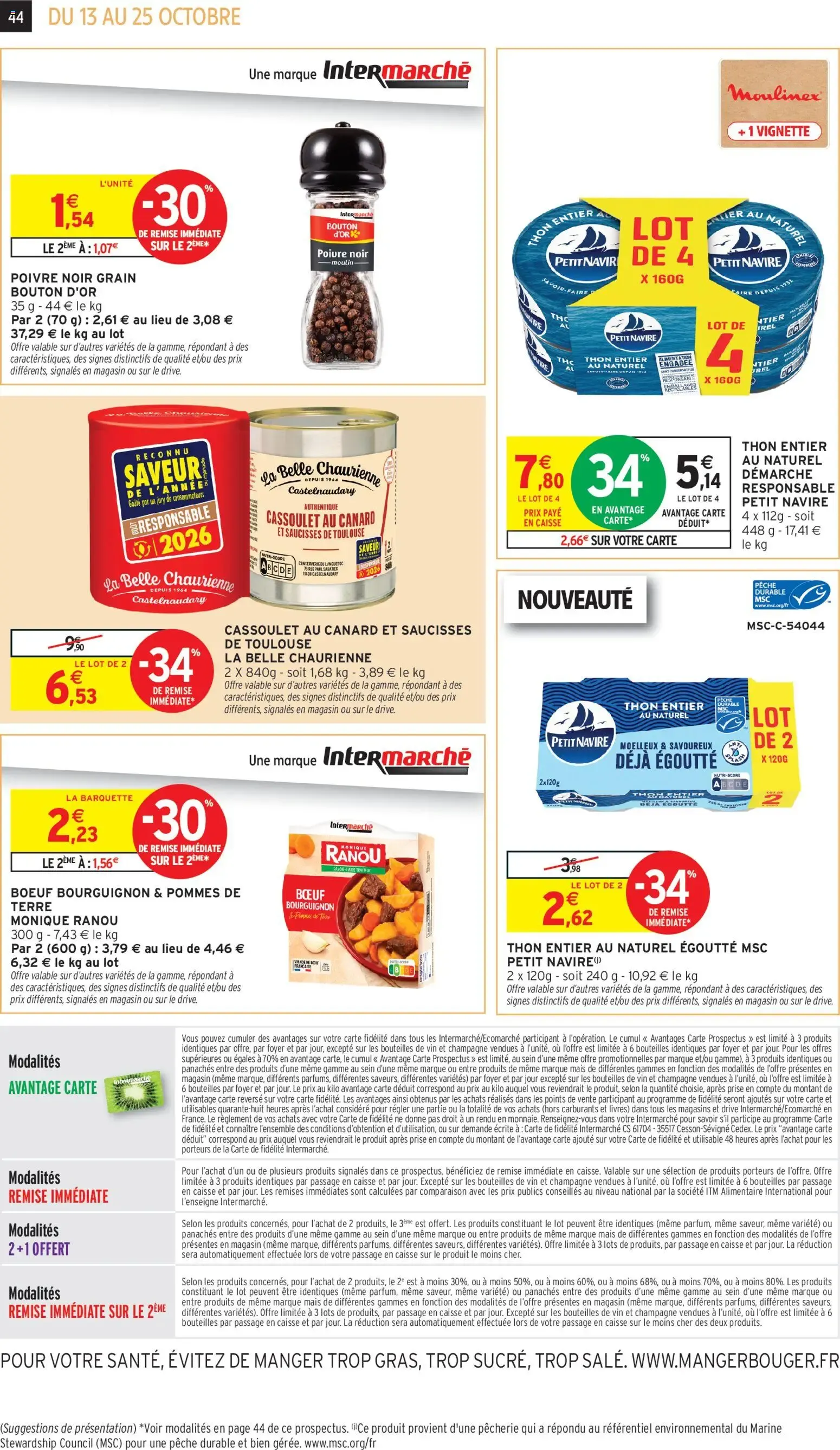 Intermarché Découvrez nos offres de la semaine à partir du 13/10/2026 - promo en ligne du 13 octobre au 25 octobre 2026 - Catalogue page 36