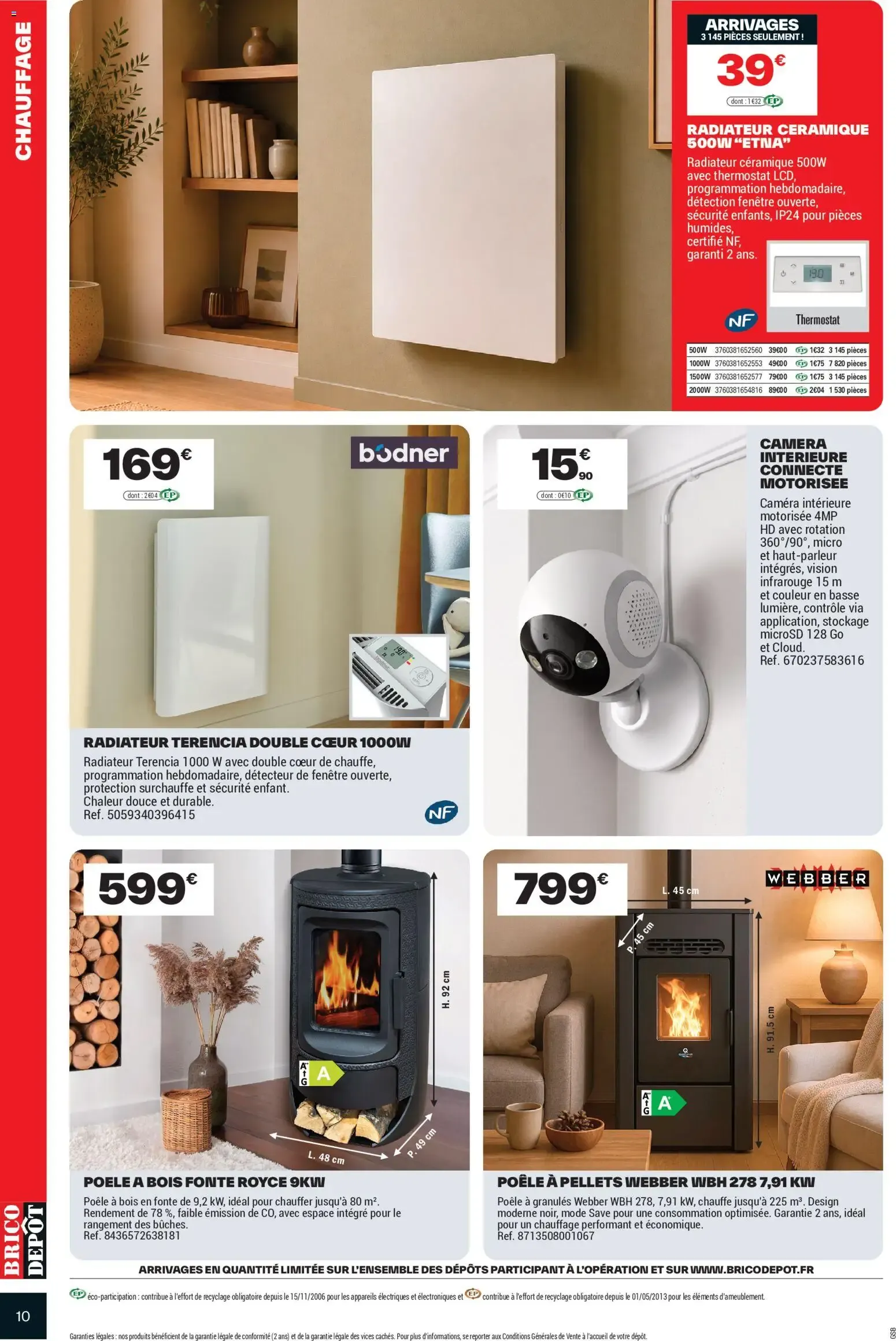Brico Dépôt catalogue à partir du 25/09/2026 - promo en ligne du 25 septembre au 8 octobre 2026 - Catalogue page 10