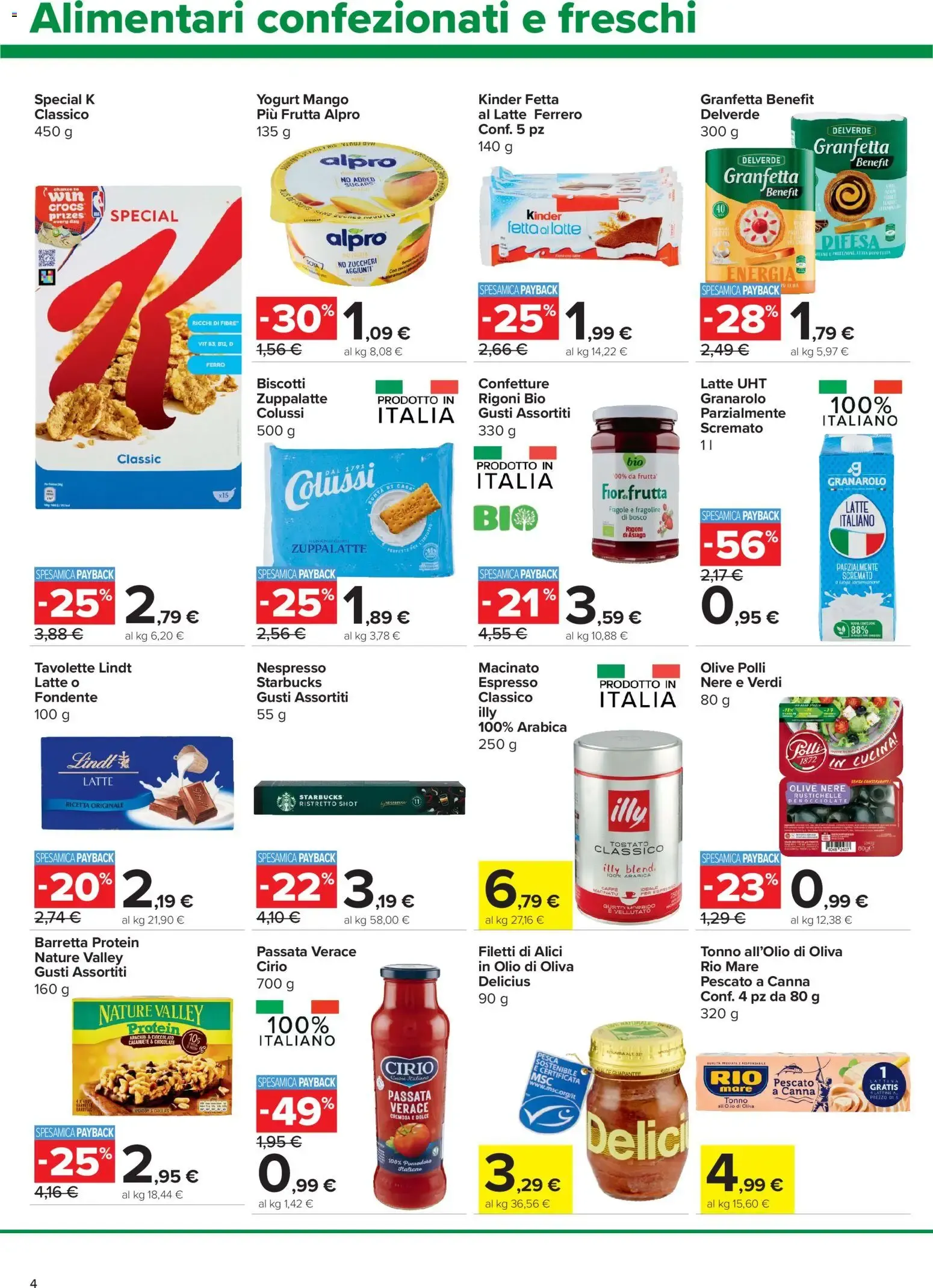 Carrefour Express: Sconti fino al 50% da 10 settembre a 22 settembre di 2026 - Pagina del volantino 4
