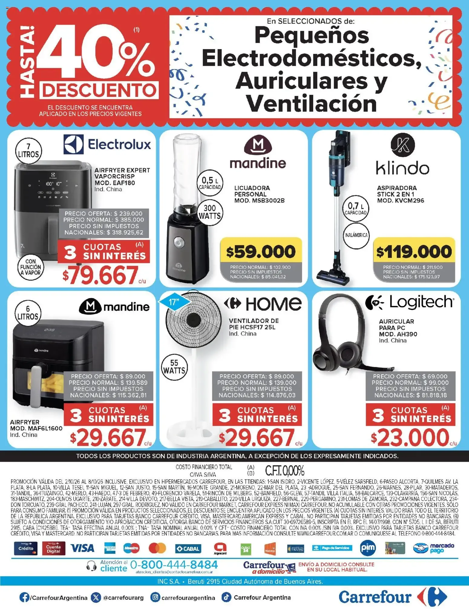 Ofertas de Carrefour - 1.ª semana de festejos y Súper Precios 2 de octubre al 8 de octubre 2026 - Página 35 del catálogo