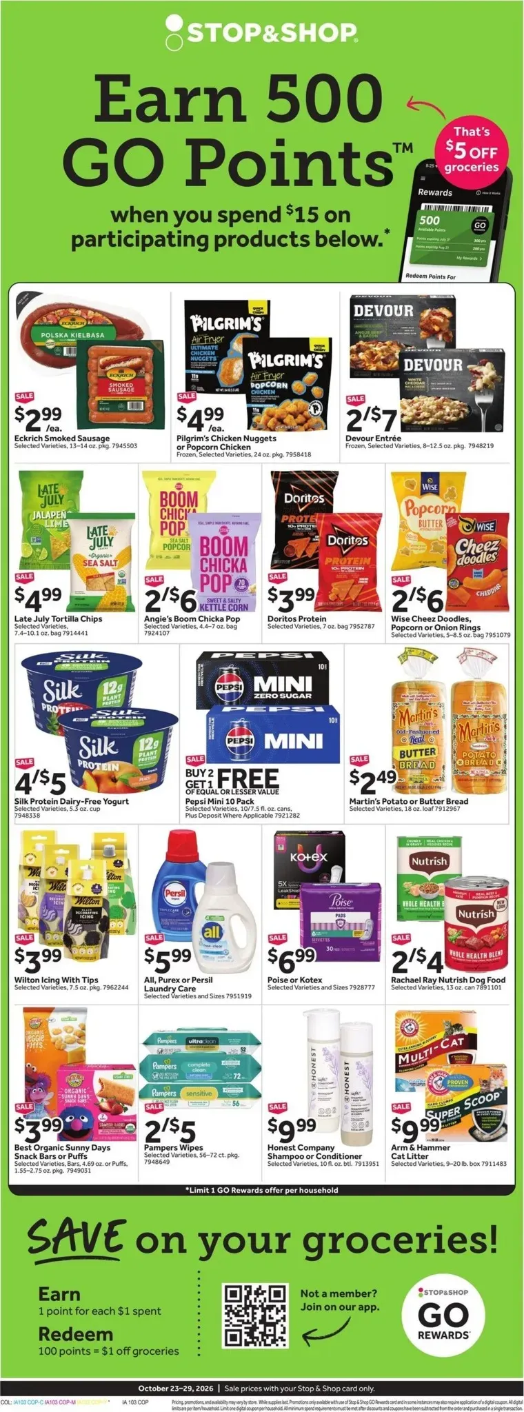 Weekly promotion Current Stop and Shop leaflet valid from Friday 10/23/2026 to Thursday 10/29/2026 spanning from October 23 to October 29 2026 - Page 13 for Catalogue 365