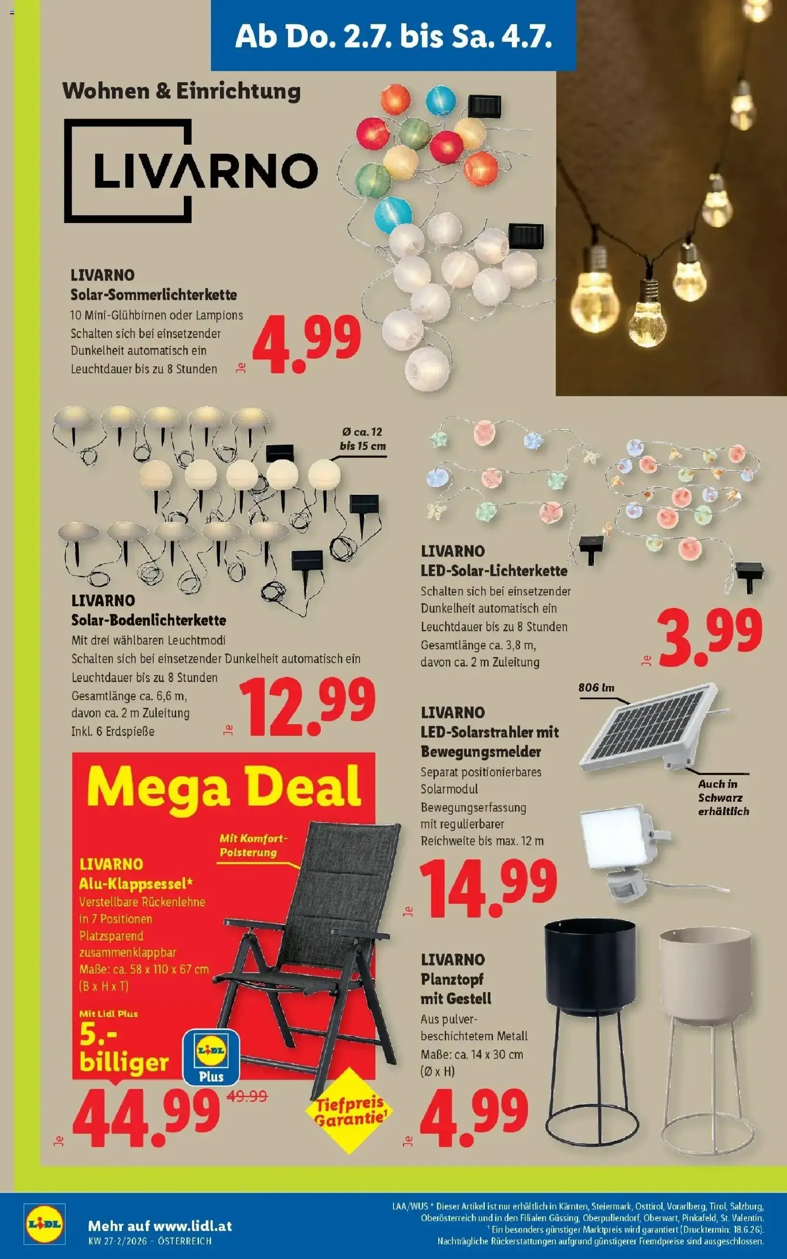 Lidl XXL: Ofertas de la semana von 2. Juli bis 4. Juli 2026 - Flugblätt seite  20