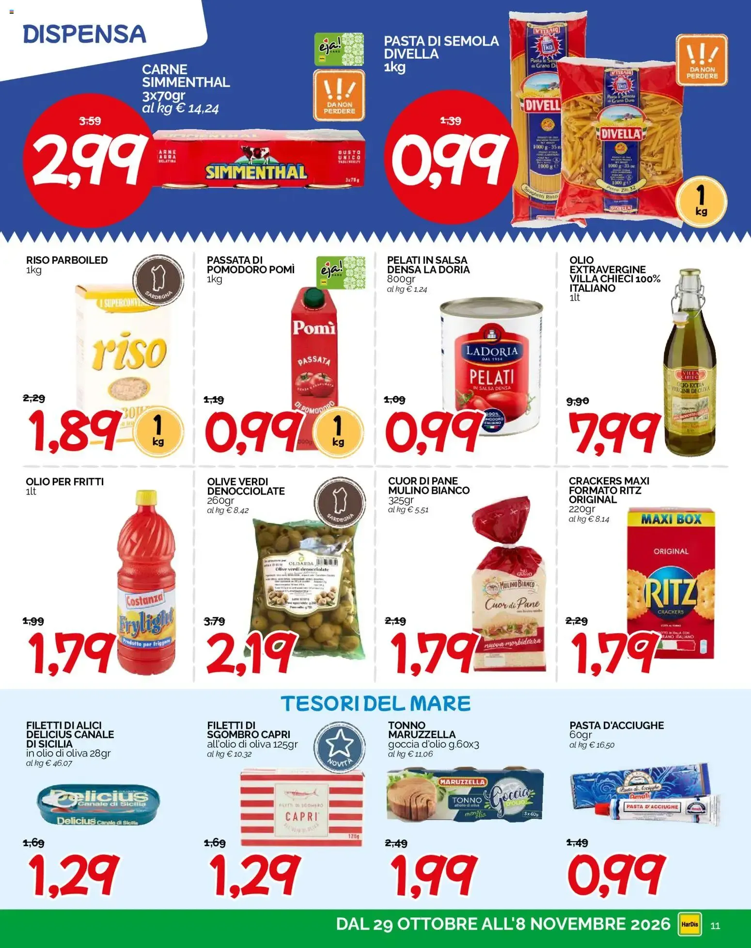 HarDis volantino dal 29/10/2026 - online Offerte da 29 ottobre a 8 novembre di 2026 - Pagina del volantino 11