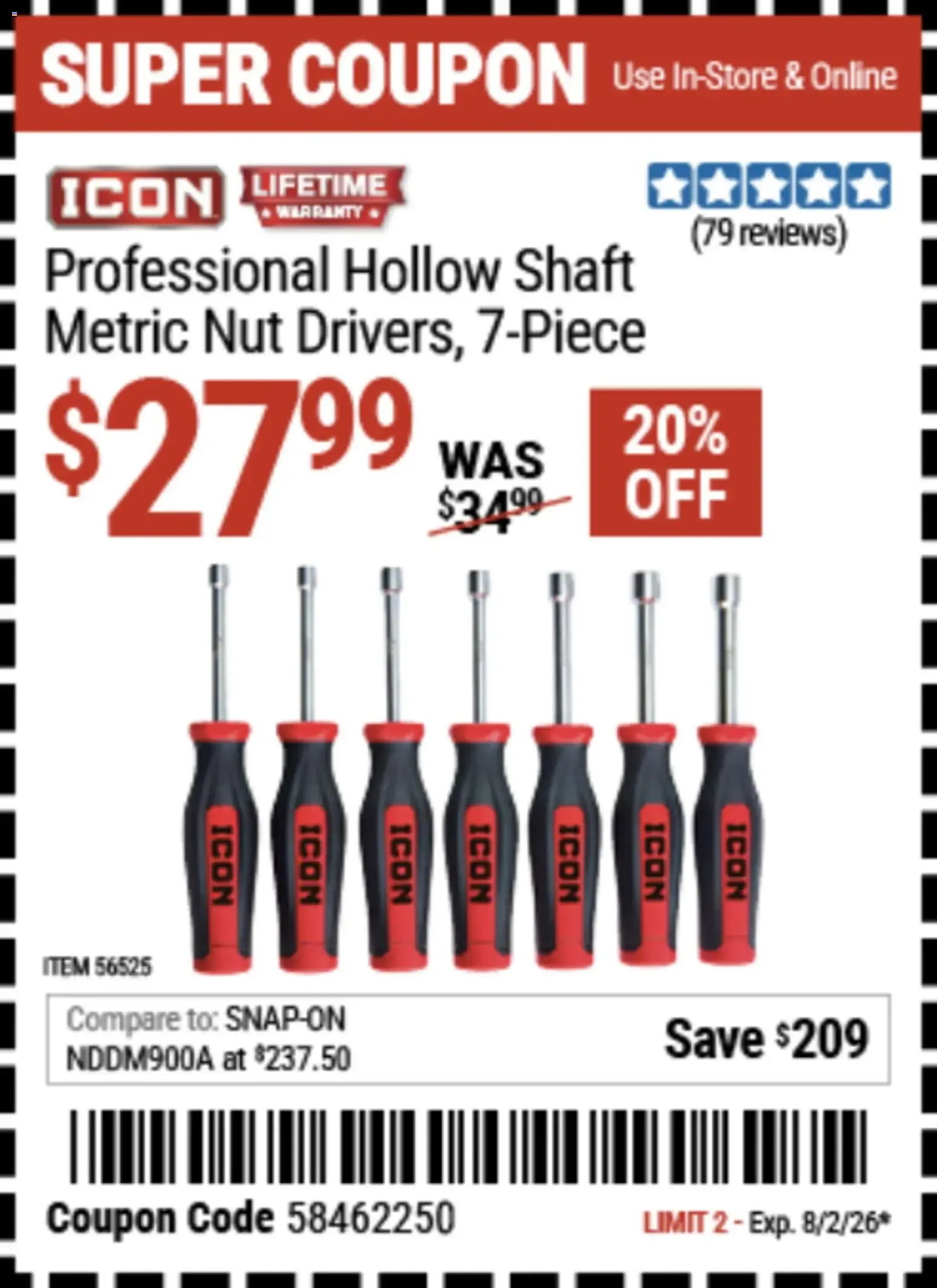 Weekly ad Harbor Freight Coupon Deals from July 20 to August 2 2026 - Page 25