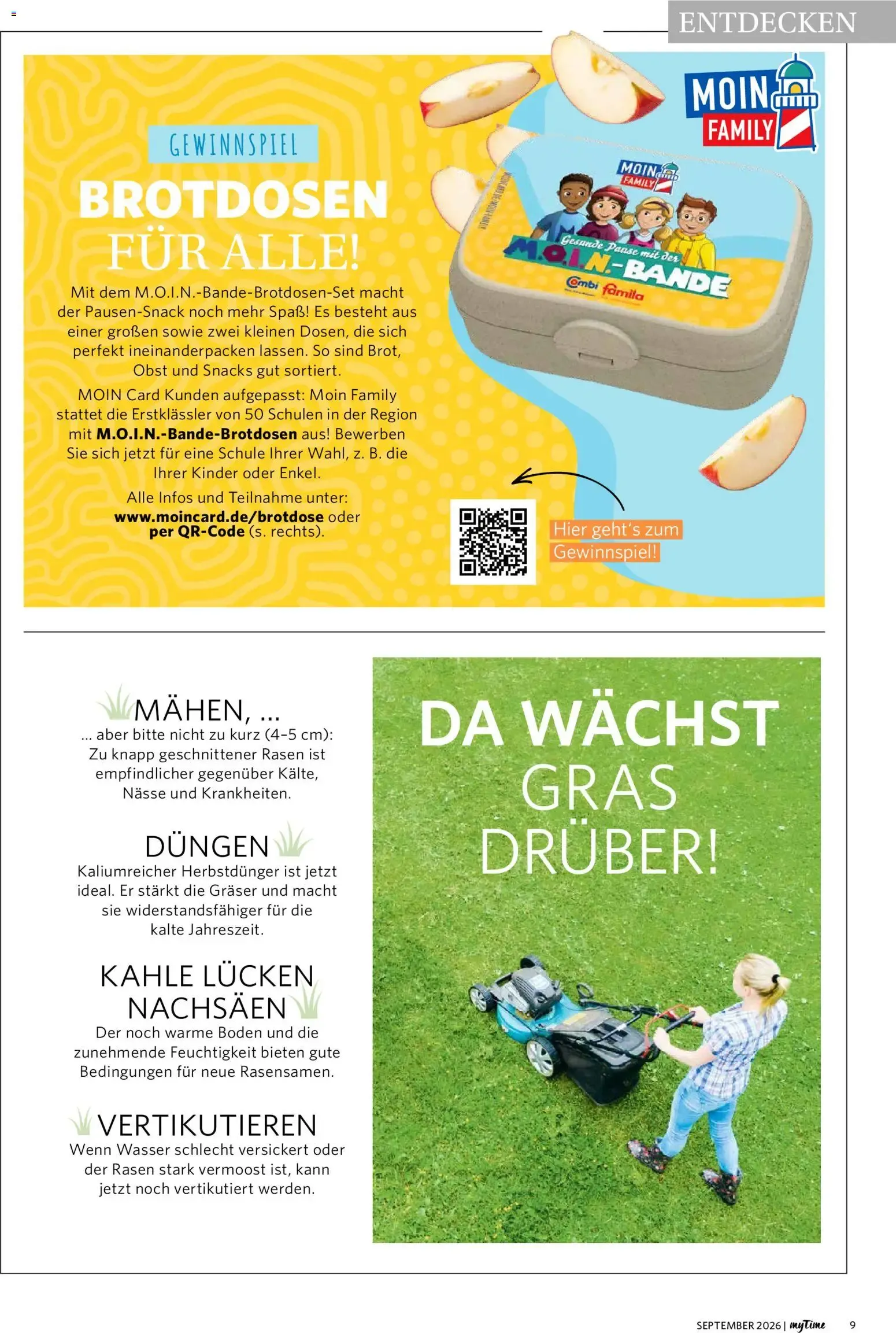 Combi myTime September 2026 (ab 01.09.2026) zum Blättern von 1. September bis 30. September 2026 - Prospekt seite 9
