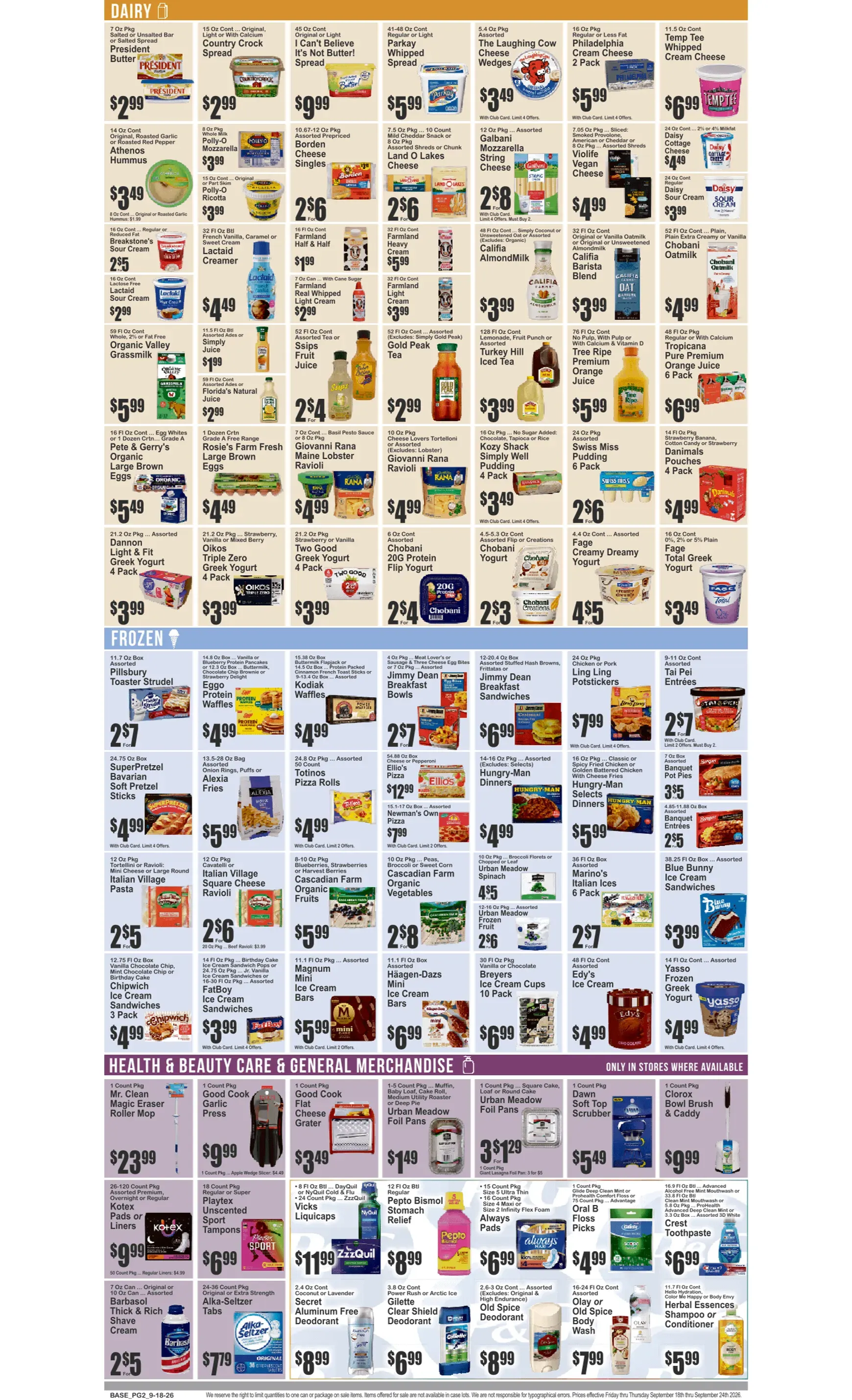 Weekly ad Current Key Food - Fresh leaflet valid from Friday 09/18/2026 to Thursday 09/24/2026 from September 18 to September 24 2026 - Page 3