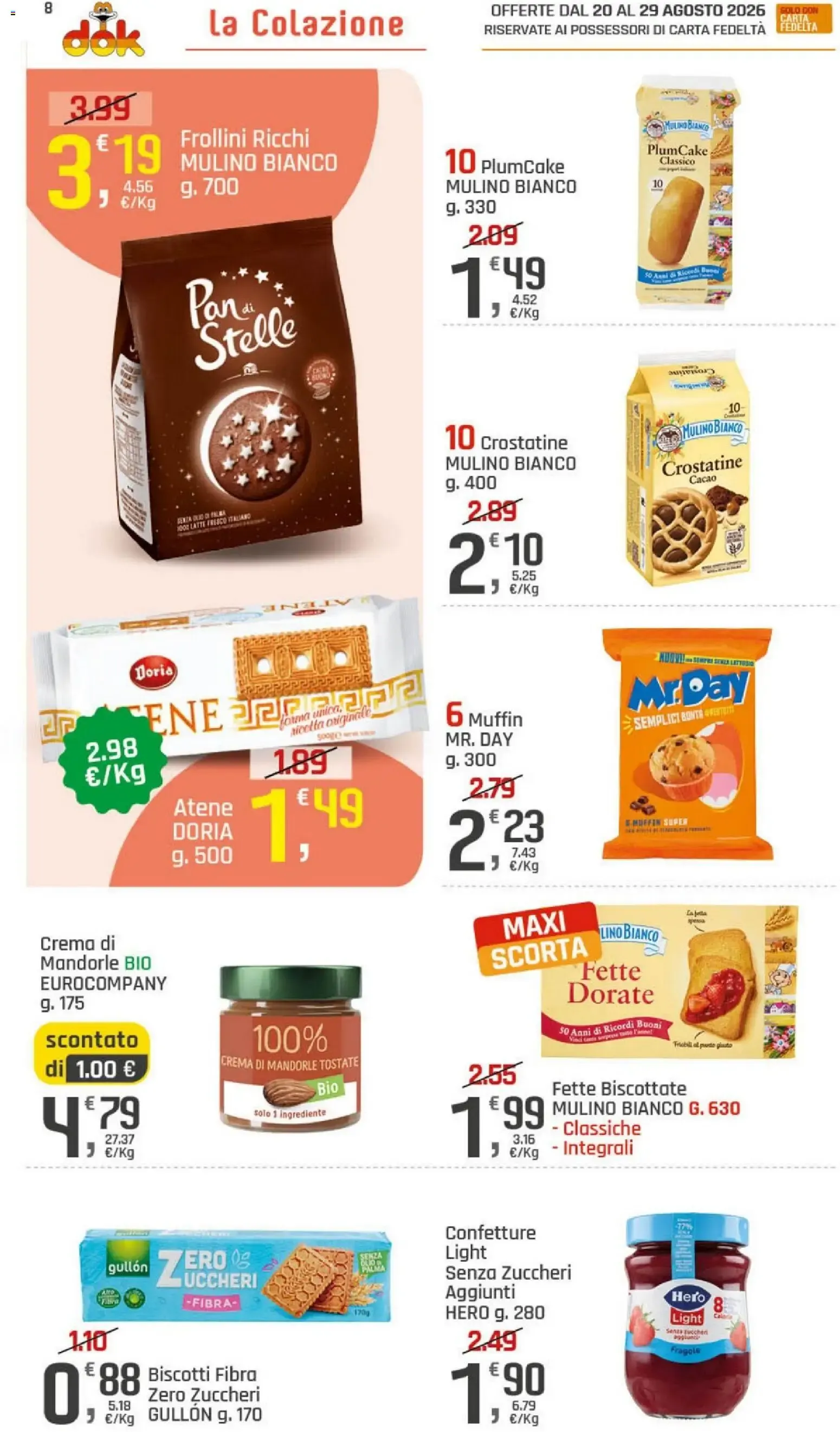 Nuovo DOK volantino dal 20/08/2026 > offerte anteprima 🛍️ da 20 agosto a 29 agosto di 2026 - Pagina del volantino 8