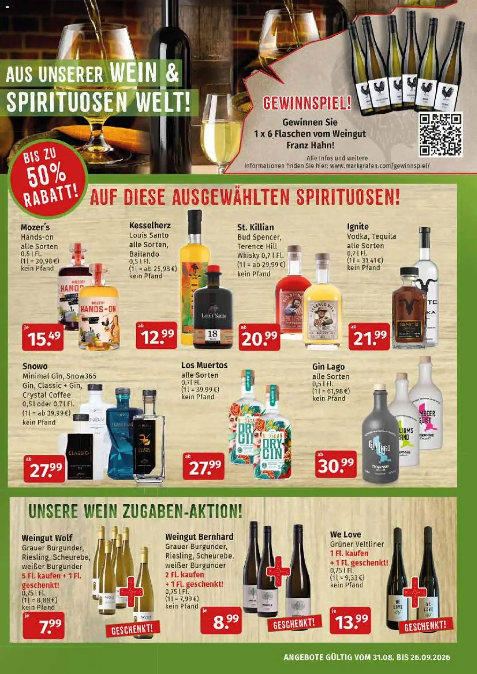 Markgrafen Prospekt vom 31.08.2026 – Angebote online von 31. August bis 12. September 2026 - Prospekt seite 7