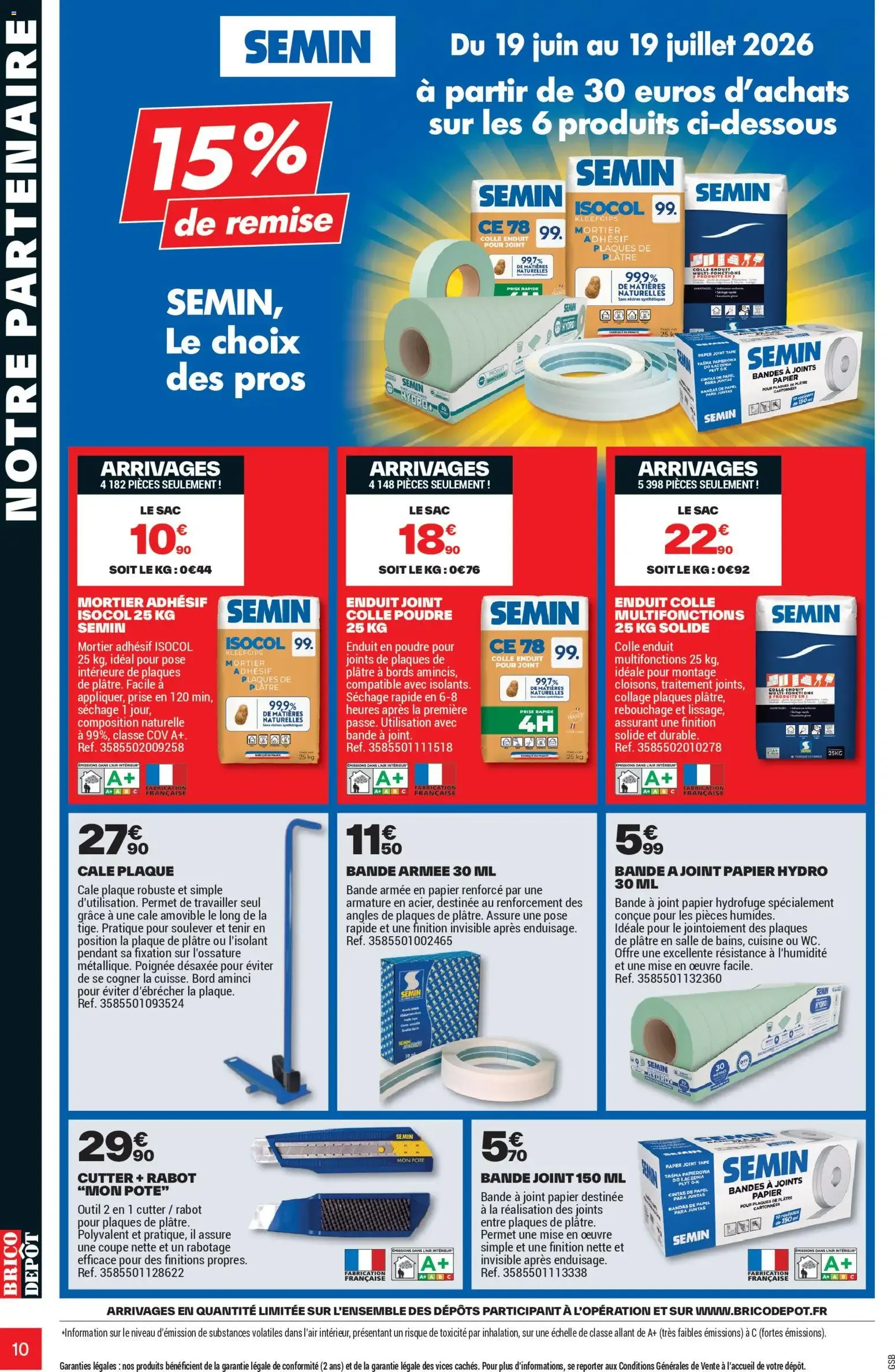 L'Officiel du Bricolage Été 2026 du 16 juin au 31 août 2026 - Catalogue page 10