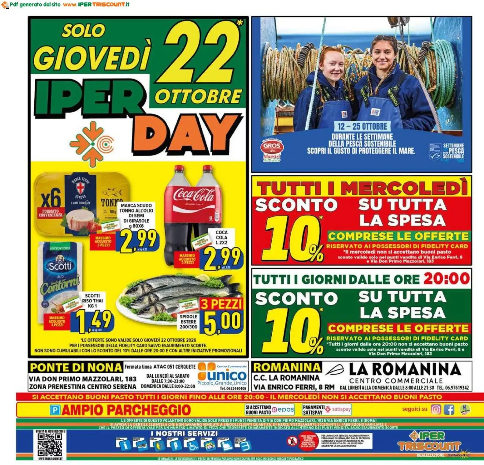 Ipertriscount volantino dal 14/10/2026 - online Offerte da 14 ottobre a 22 ottobre di 2026 - Pagina del volantino 20