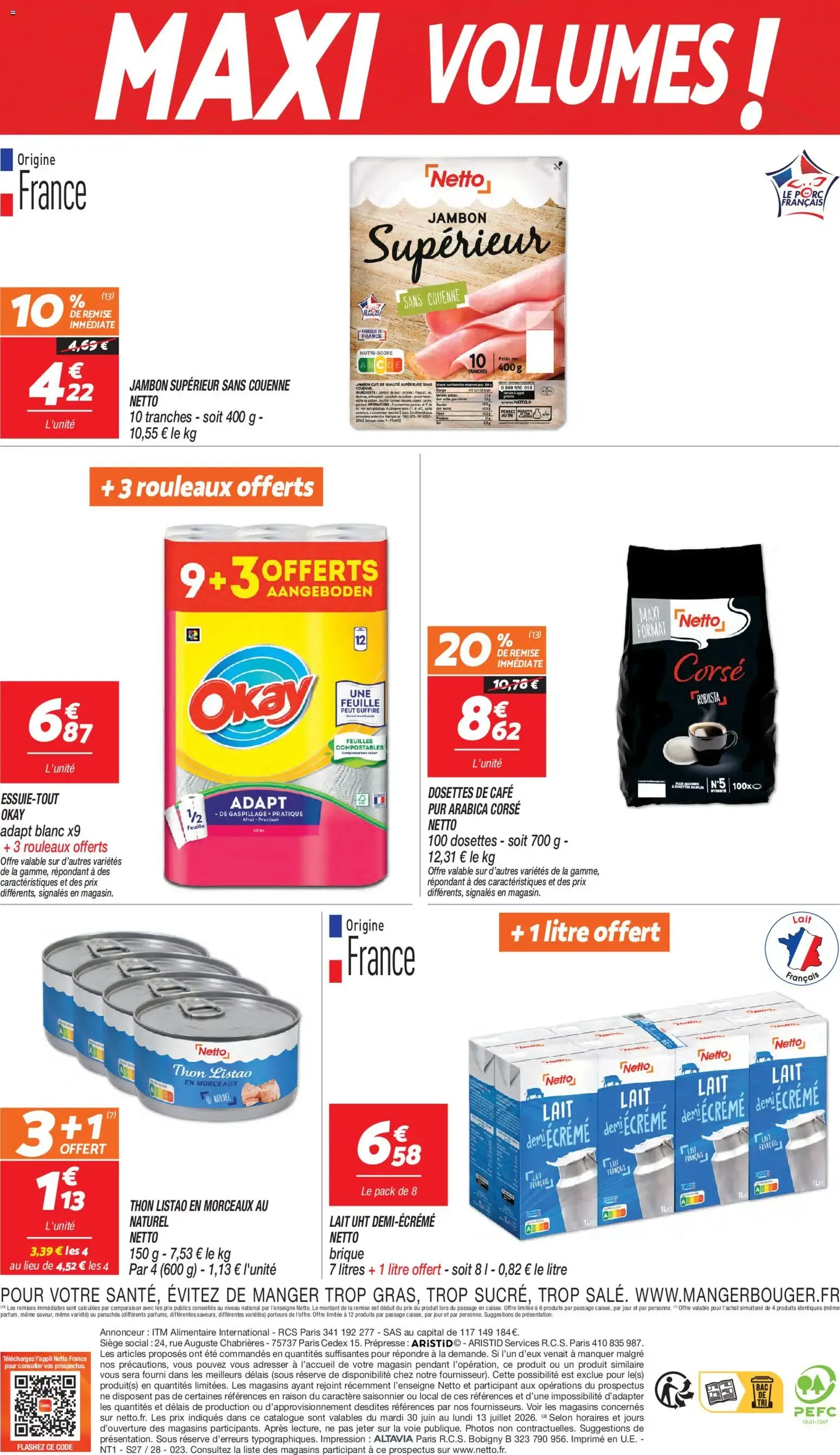 Netto catalogue à partir du 30/06/2026 - promo en ligne du 30 juin au 13 juillet 2026 - Catalogue page 12