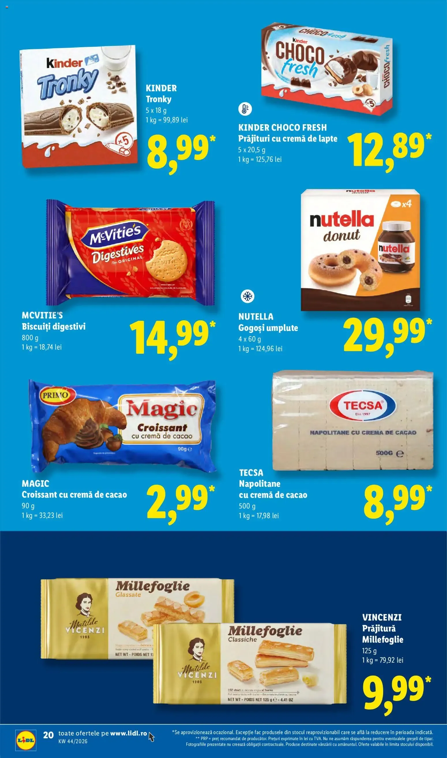 Catalog Catalog LIDL 26.10.2026 - Oferta și Revista online de la 26 octombrie până la 1 noiembrie 2026 - Revista Pagina 20