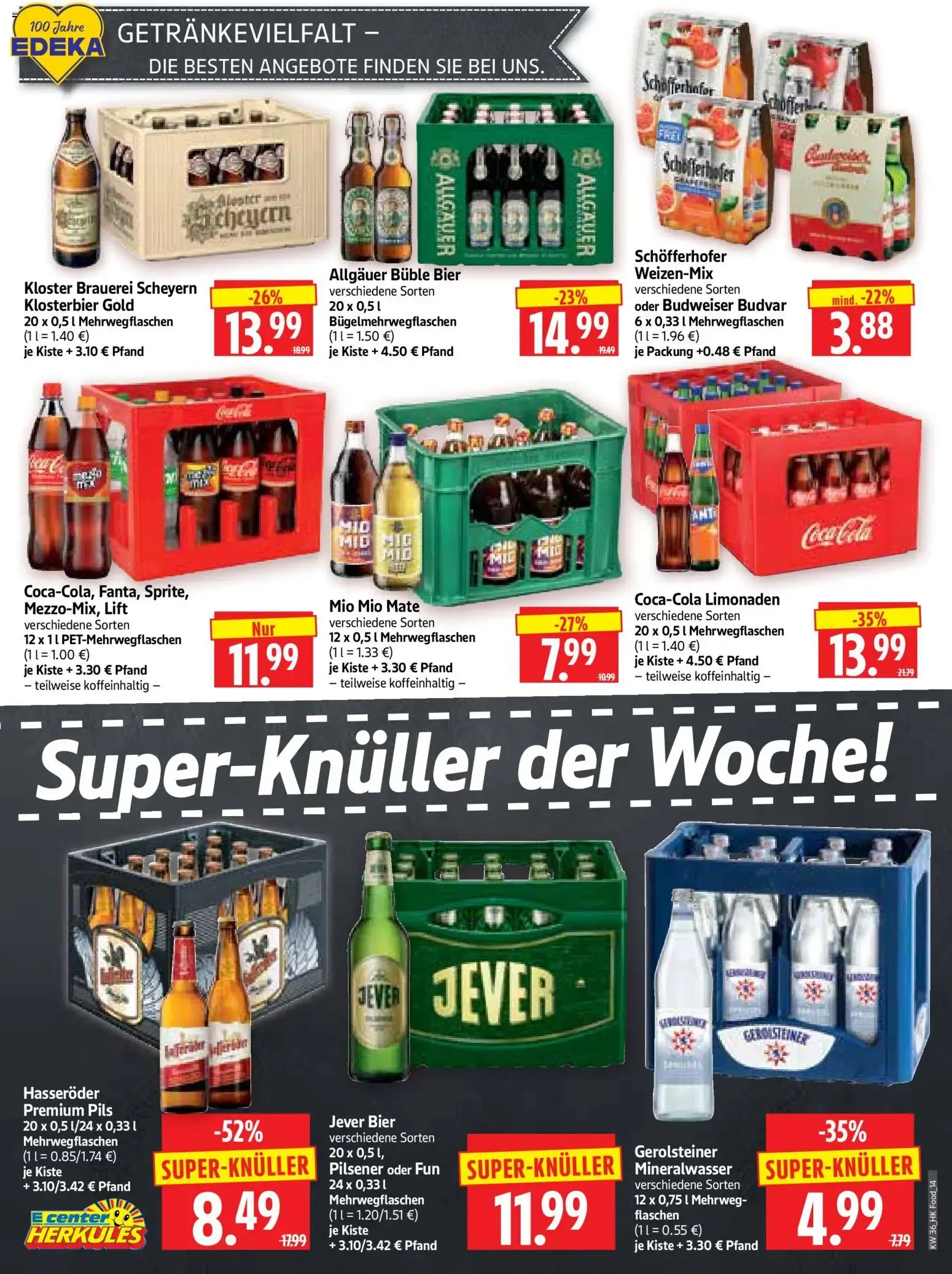 HERKULES Prospekt (ab 31.08.2026) zum Blättern von 31. August bis 5. September 2026 - Prospekt seite 14