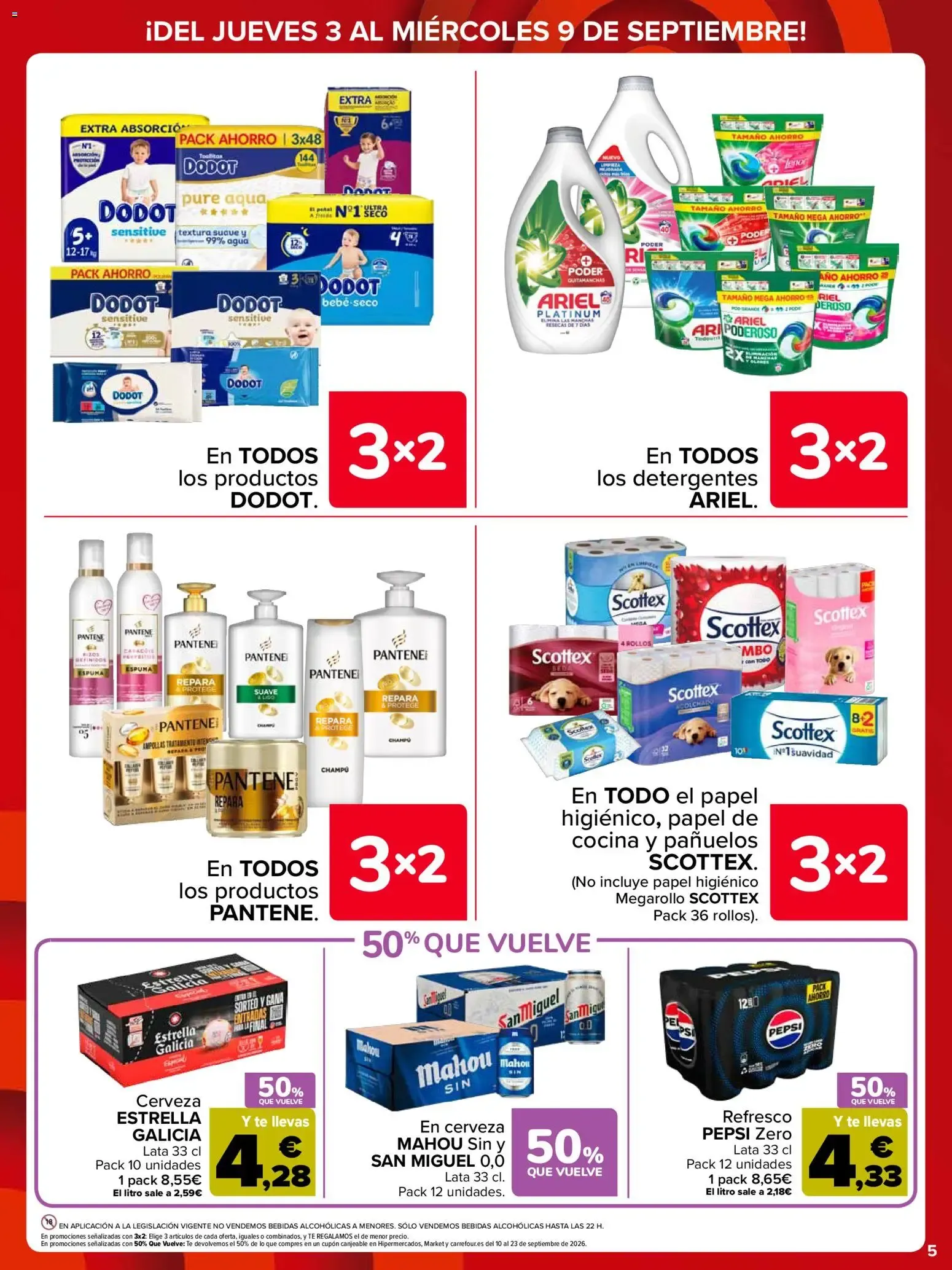 Catálogo de Carrefour Precio Imbatible del 03/09/2026 | Catálogo 3 de septiembre al 9 de septiembre 2026 - Página 5