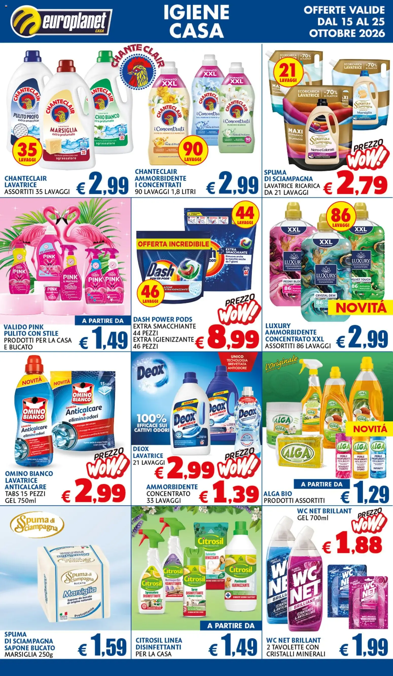 Offerte Europlanet Casa da 15 ottobre a 25 ottobre di 2026 - Pagina del volantino 7