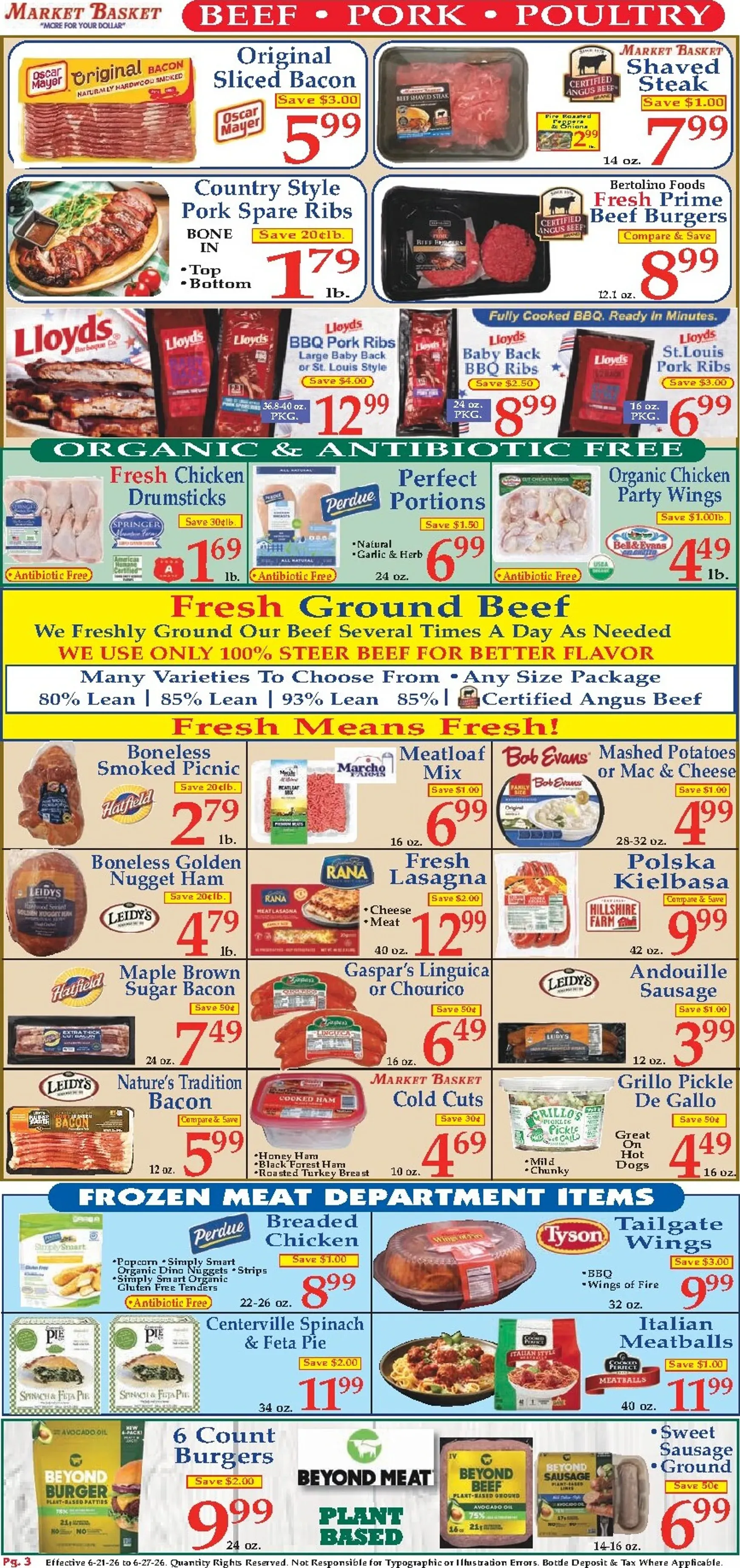 Weekly ad Market Basket 'More for your Dollar' from June 21 to June 27 2026 - Page 3