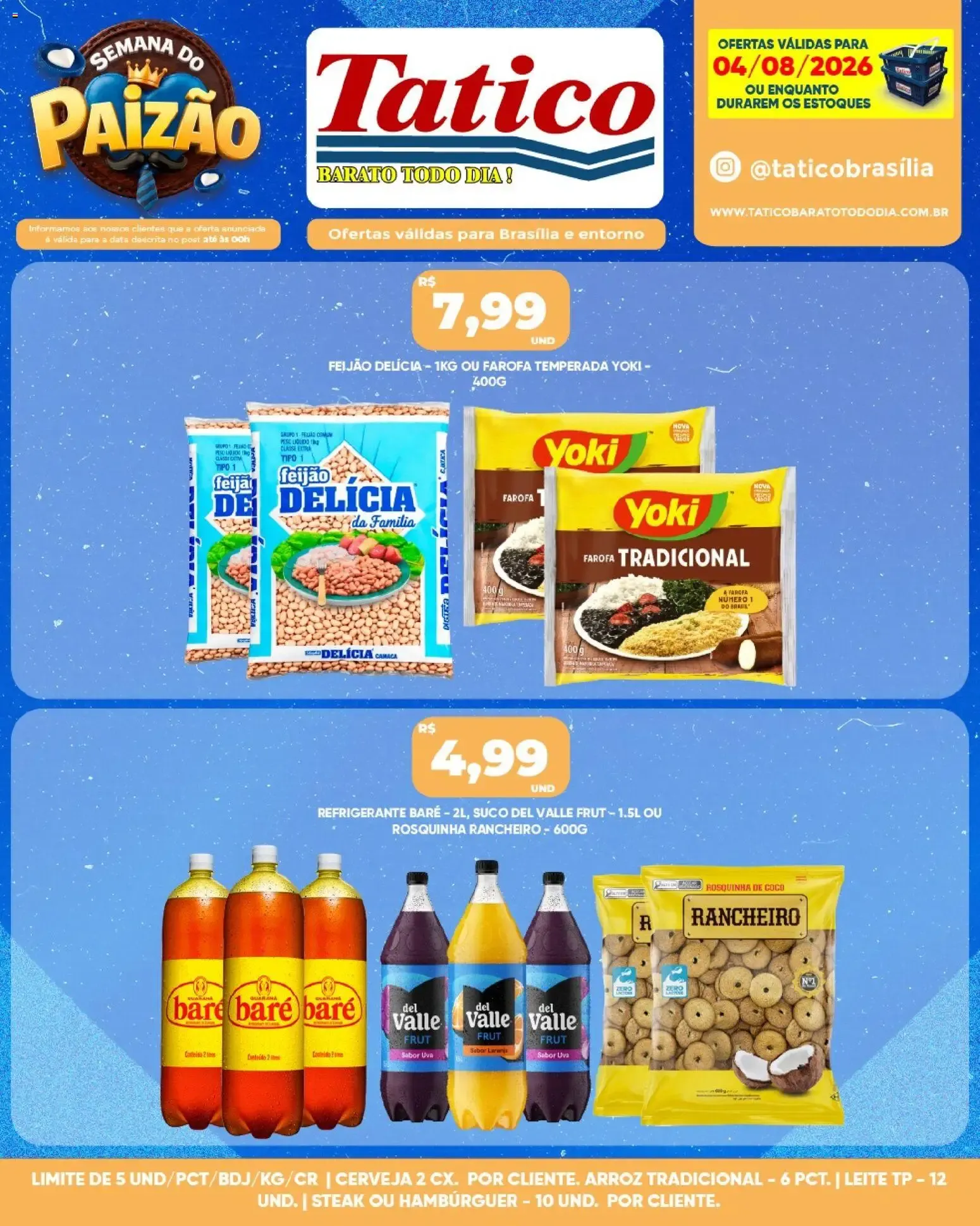 Encarte de Tatico ofertas do Dia de 05/08/2026 | Promoções Online 5 de agosto até 5 de agosto 2026 - Pagina 27
