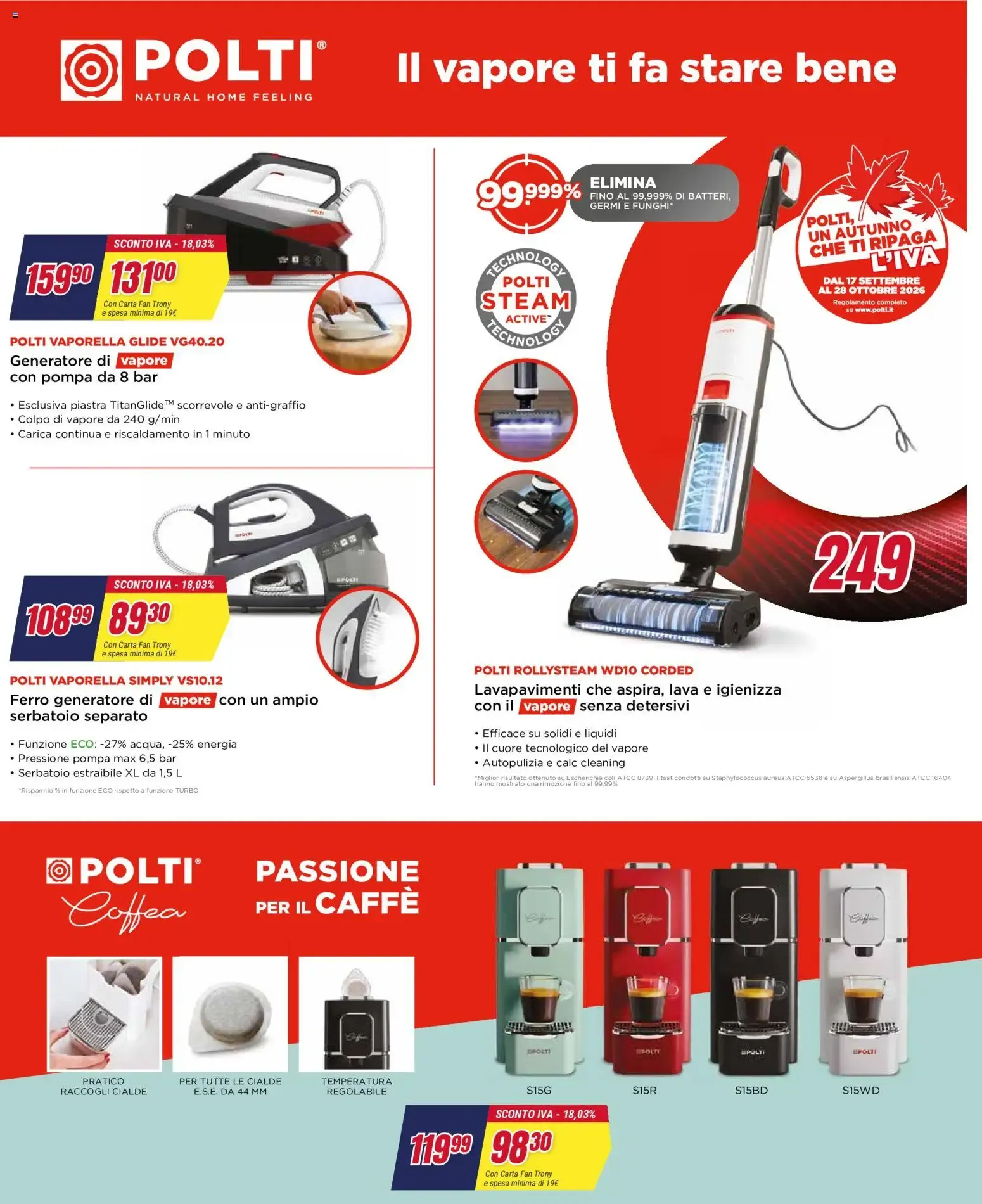 Trony - SCONTO IVA - Dall'1 al 15 ottobre da 1 ottobre a 15 ottobre di 2026 - Pagina del volantino 24