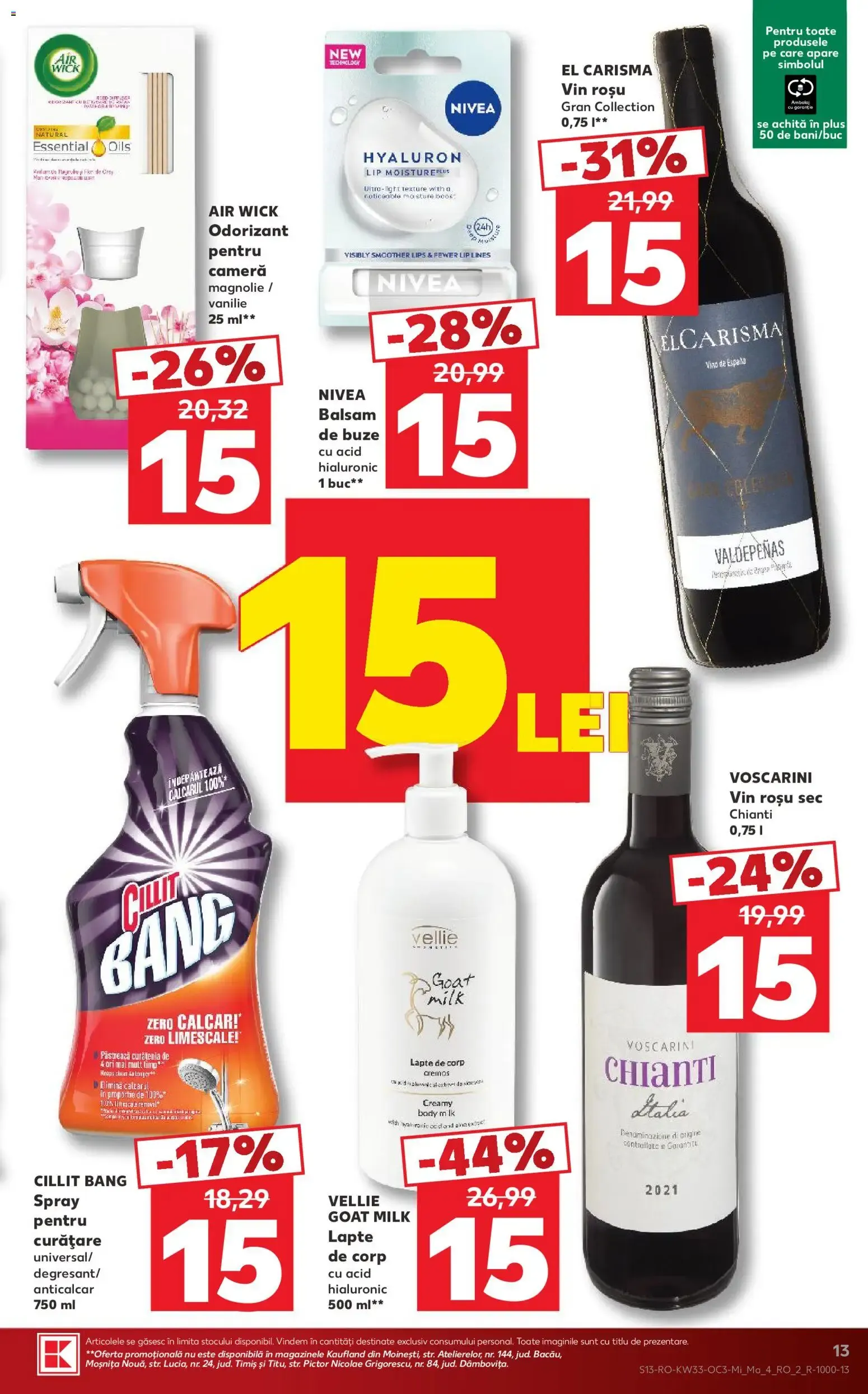Catalog Kaufland - Oferte Pentru Toți Vecinii Buni de la 12 august până la 18 august 2026 - Revista Pagina 13