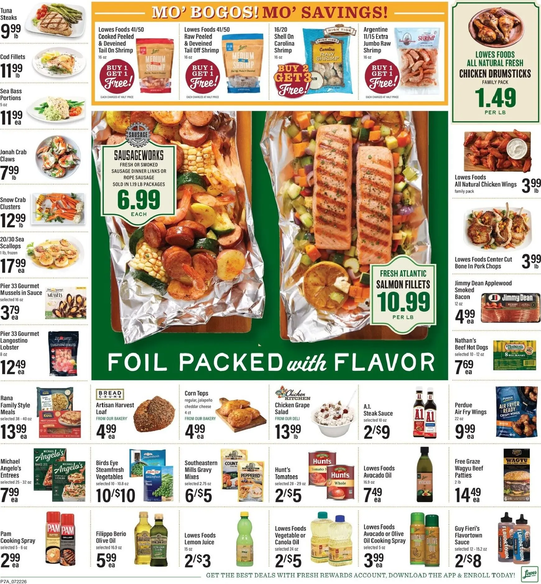 Weekly ad Current Lowes Foods leaflet valid from Wednesday 07/22/2026 to Tuesday 07/28/2026 from July 22 to July 28 2026 - Page 10